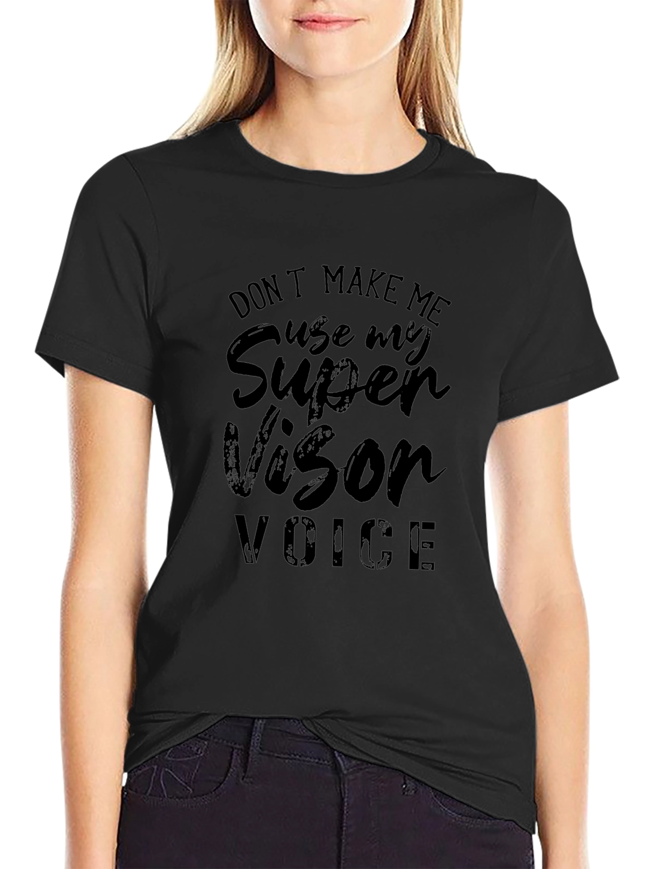 Supervisor Voice Funny Graphic Tee