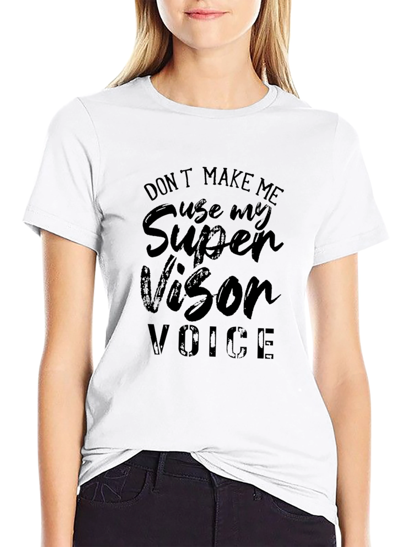 Supervisor Voice Funny Graphic Tee