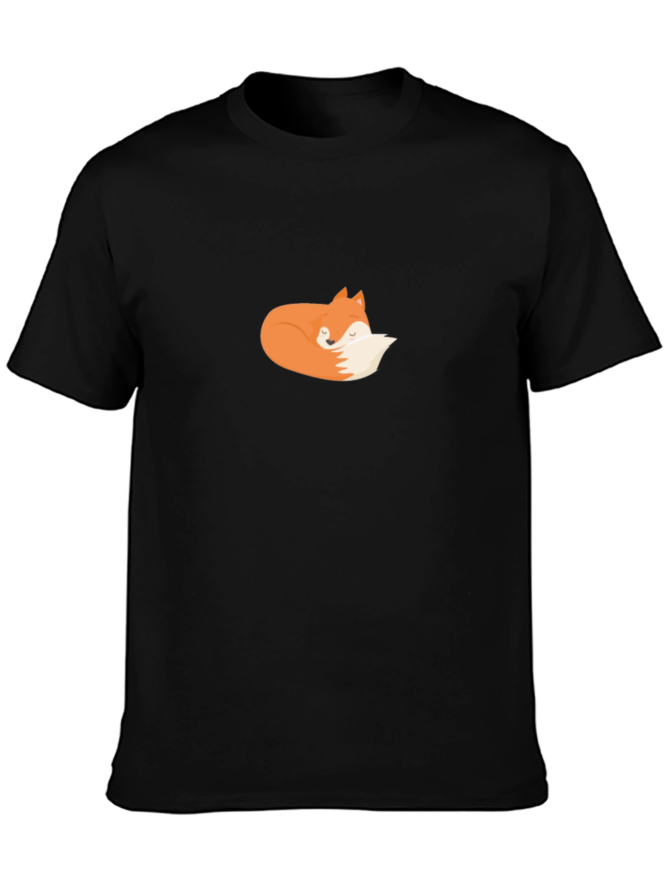 Fox Nap T-Shirt - Soft & Cozy