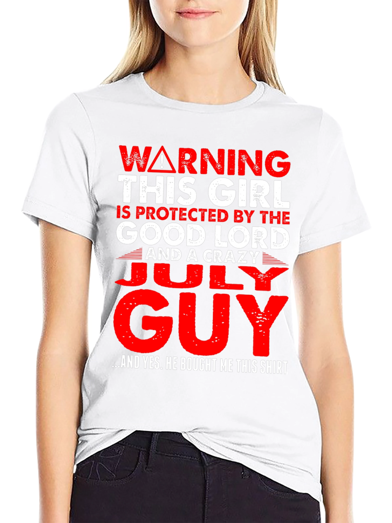 Warning This Girl is Protected T-Shirt