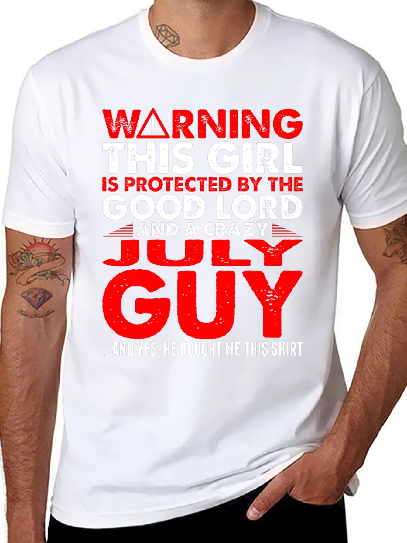 Warning This Girl is Protected T-Shirt