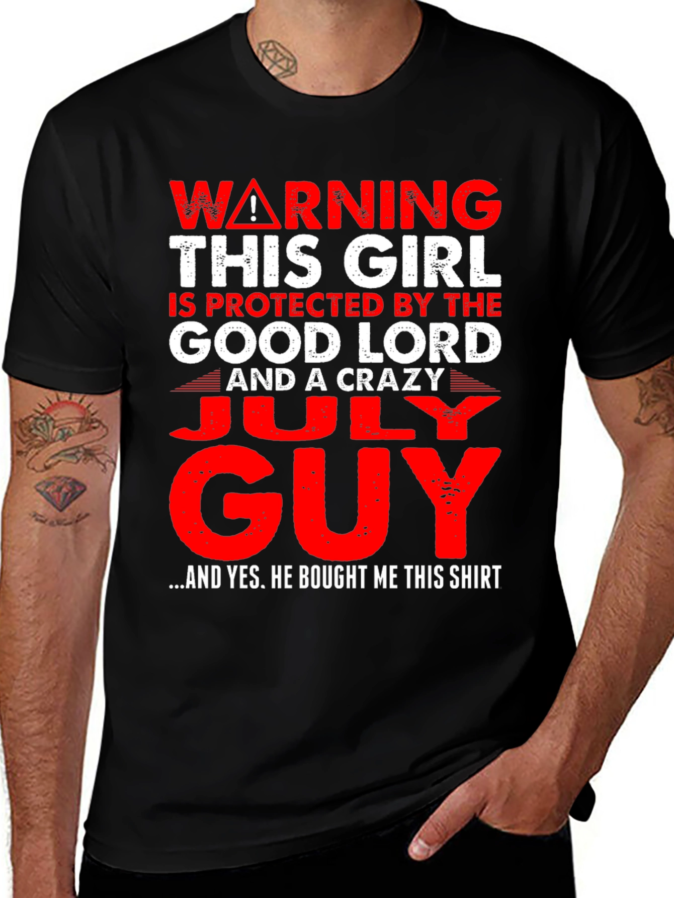 Warning This Girl is Protected T-Shirt