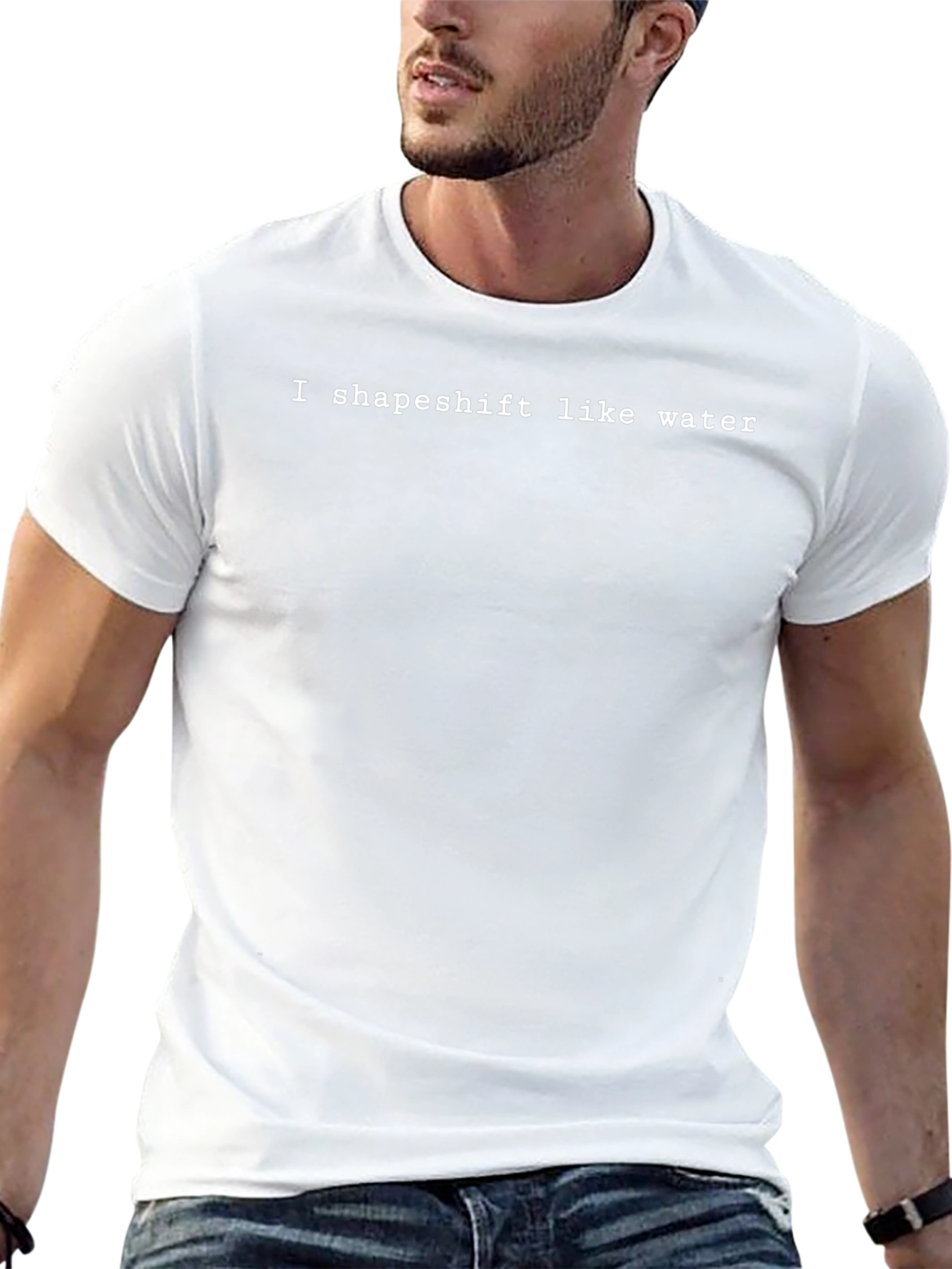 I Shapeshift Like Water Black T-Shirt