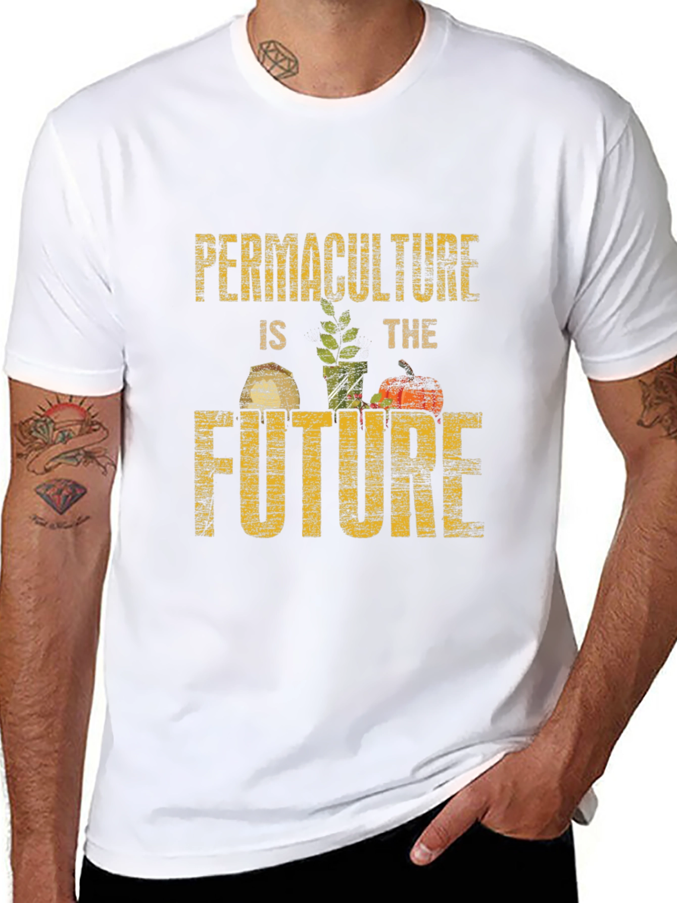 Permaculture is the Future Graphic T-Shirt