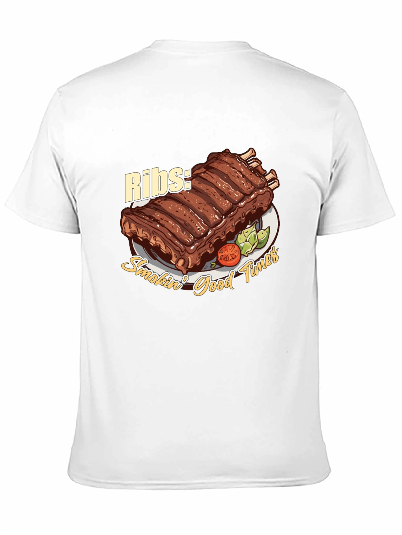 Ribs Smokin Good Times Graphic Tee