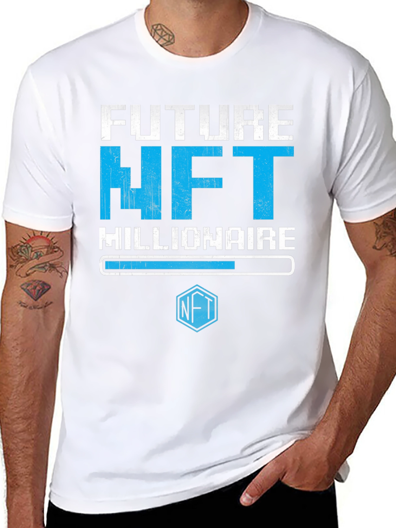 Future NFT Millionaire Graphic T-Shirt