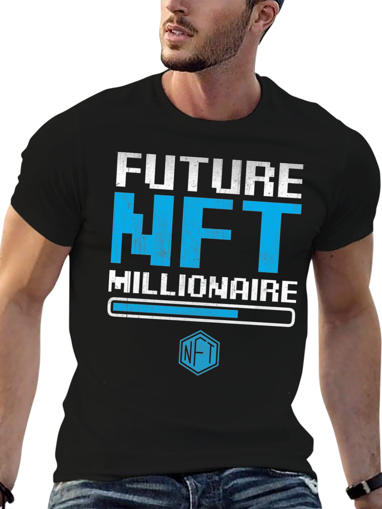 Future NFT Millionaire Graphic T-Shirt
