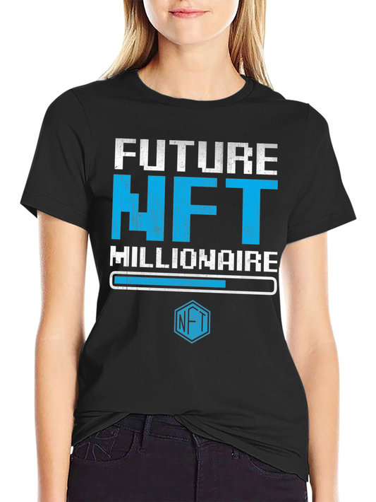 Future NFT Millionaire Graphic T-Shirt
