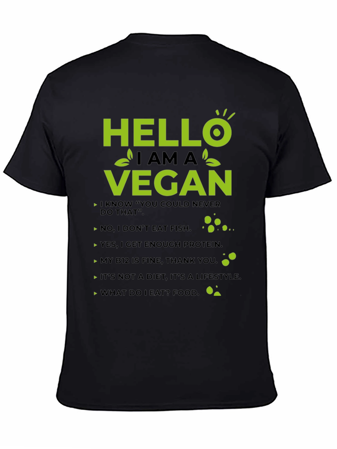 Hello I Am A Vegan T-Shirt