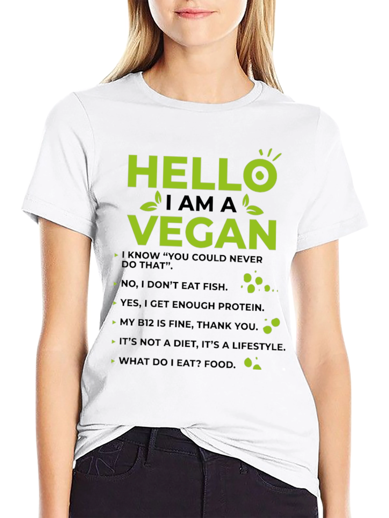 Hello I Am A Vegan T-Shirt