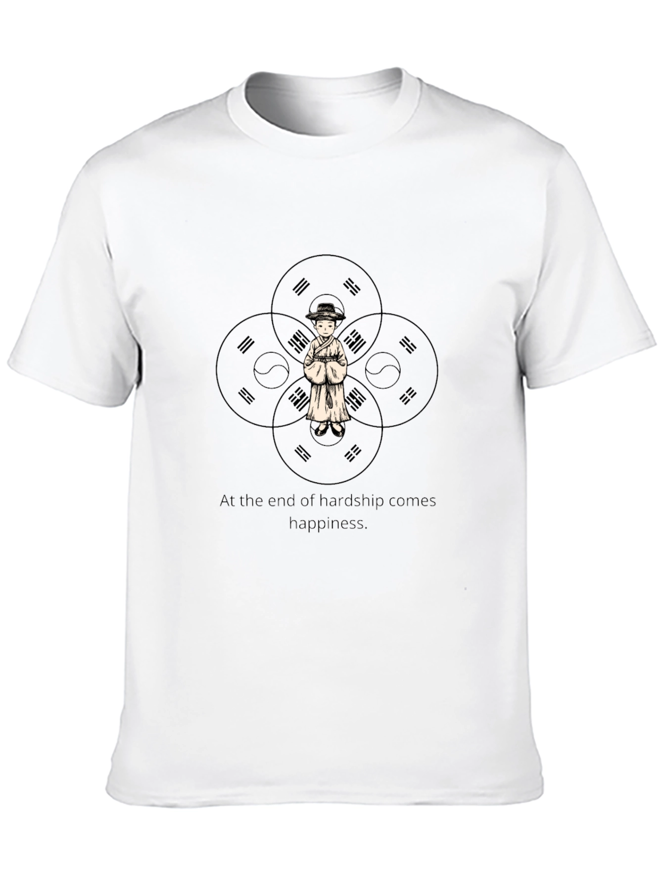 Philosophical Black Graphic Tee