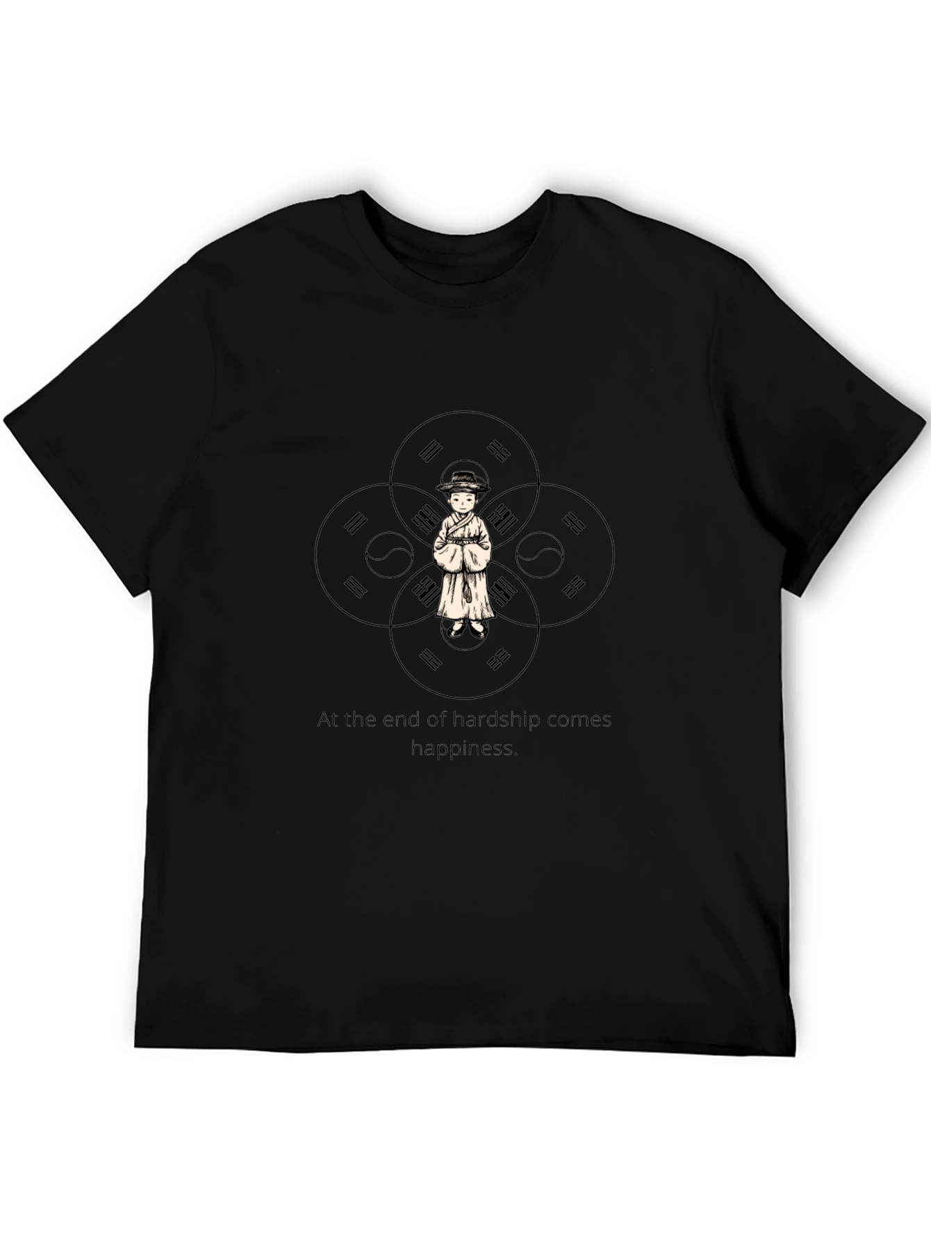 Philosophical Black Graphic Tee