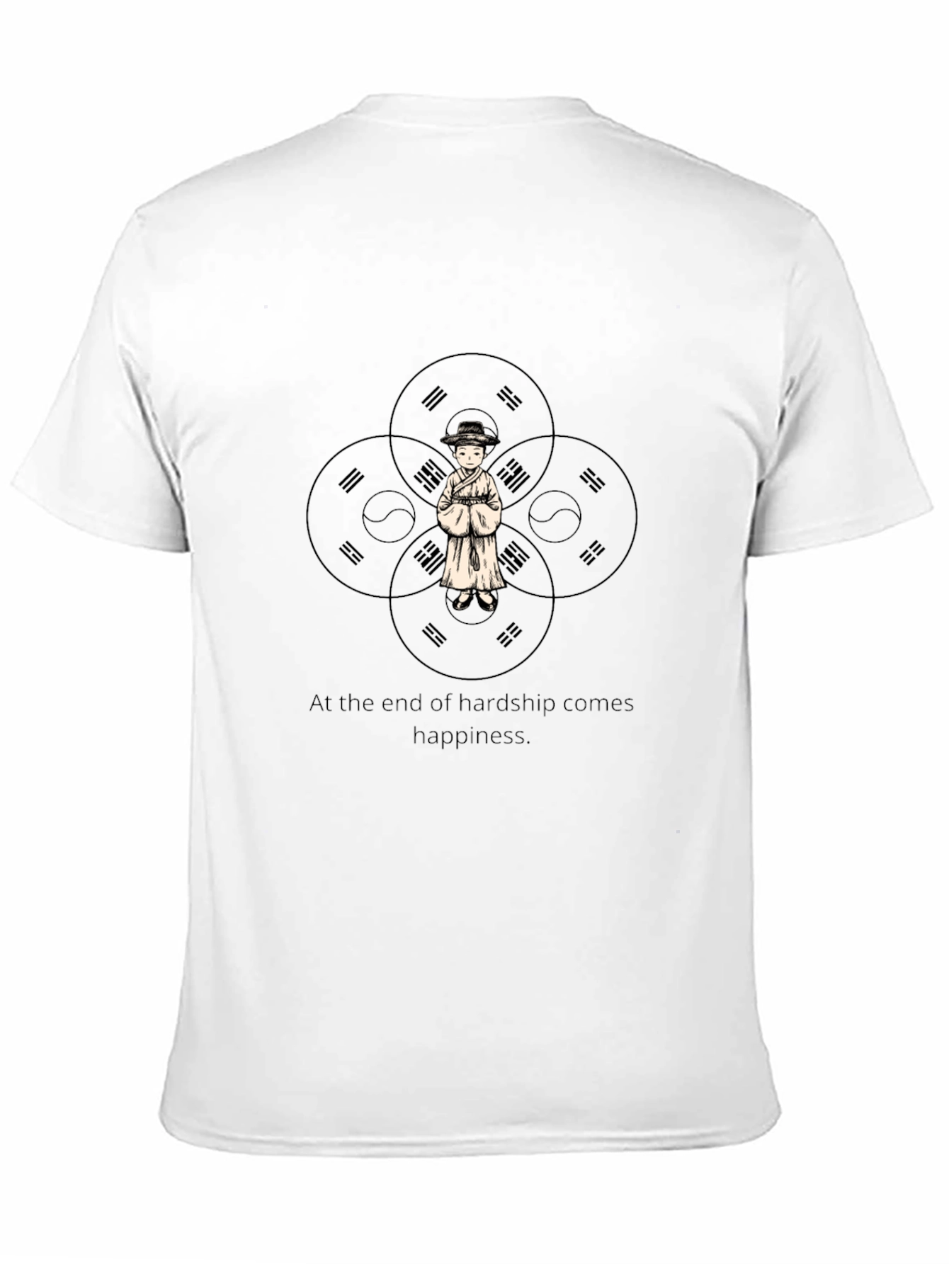 Philosophical Black Graphic Tee