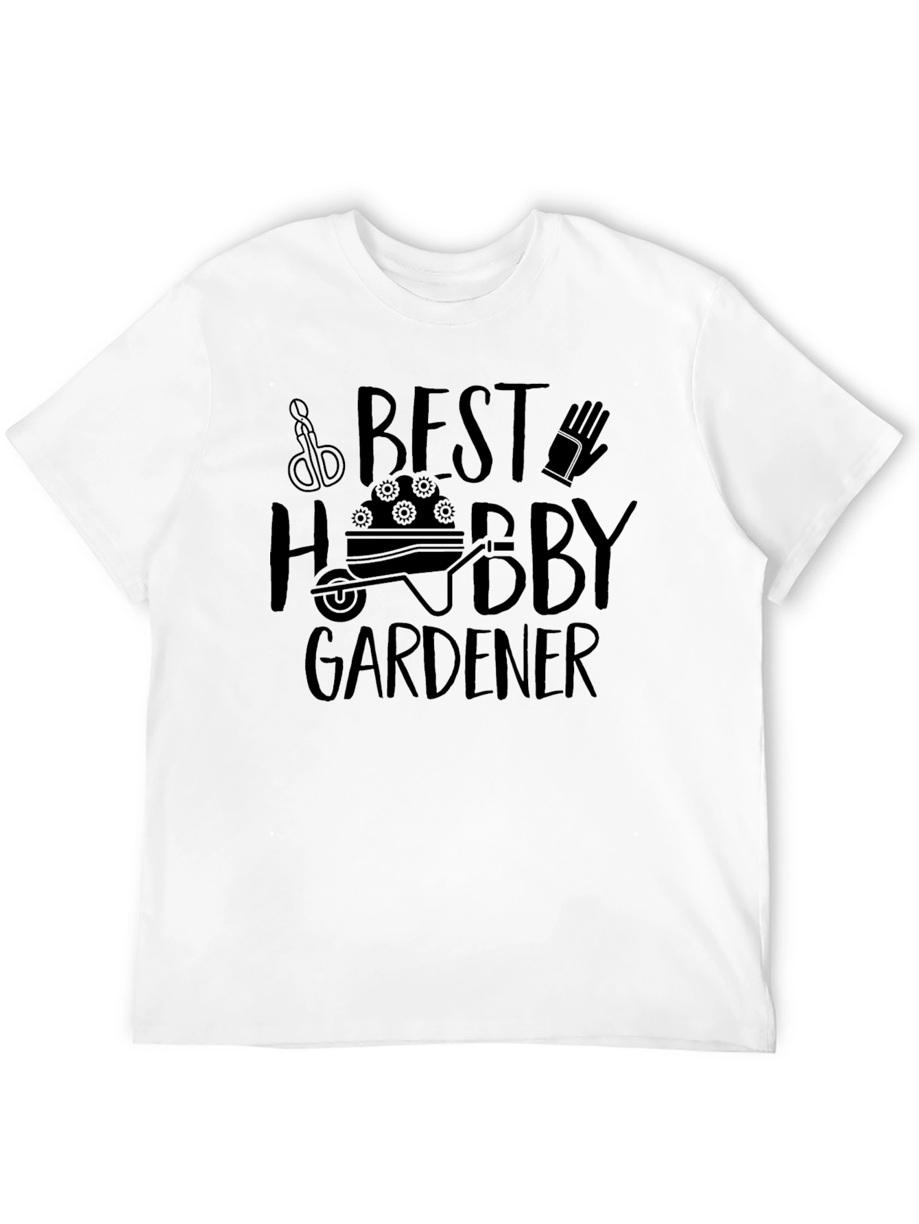 Best Hobby Gardener Graphic T-Shirt