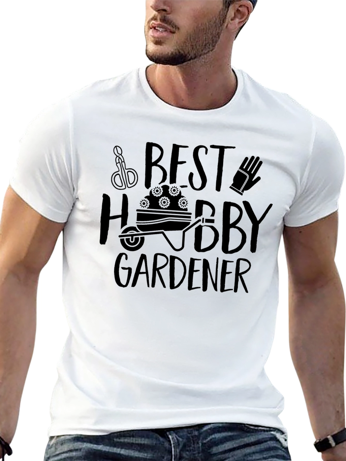 Best Hobby Gardener Graphic T-Shirt