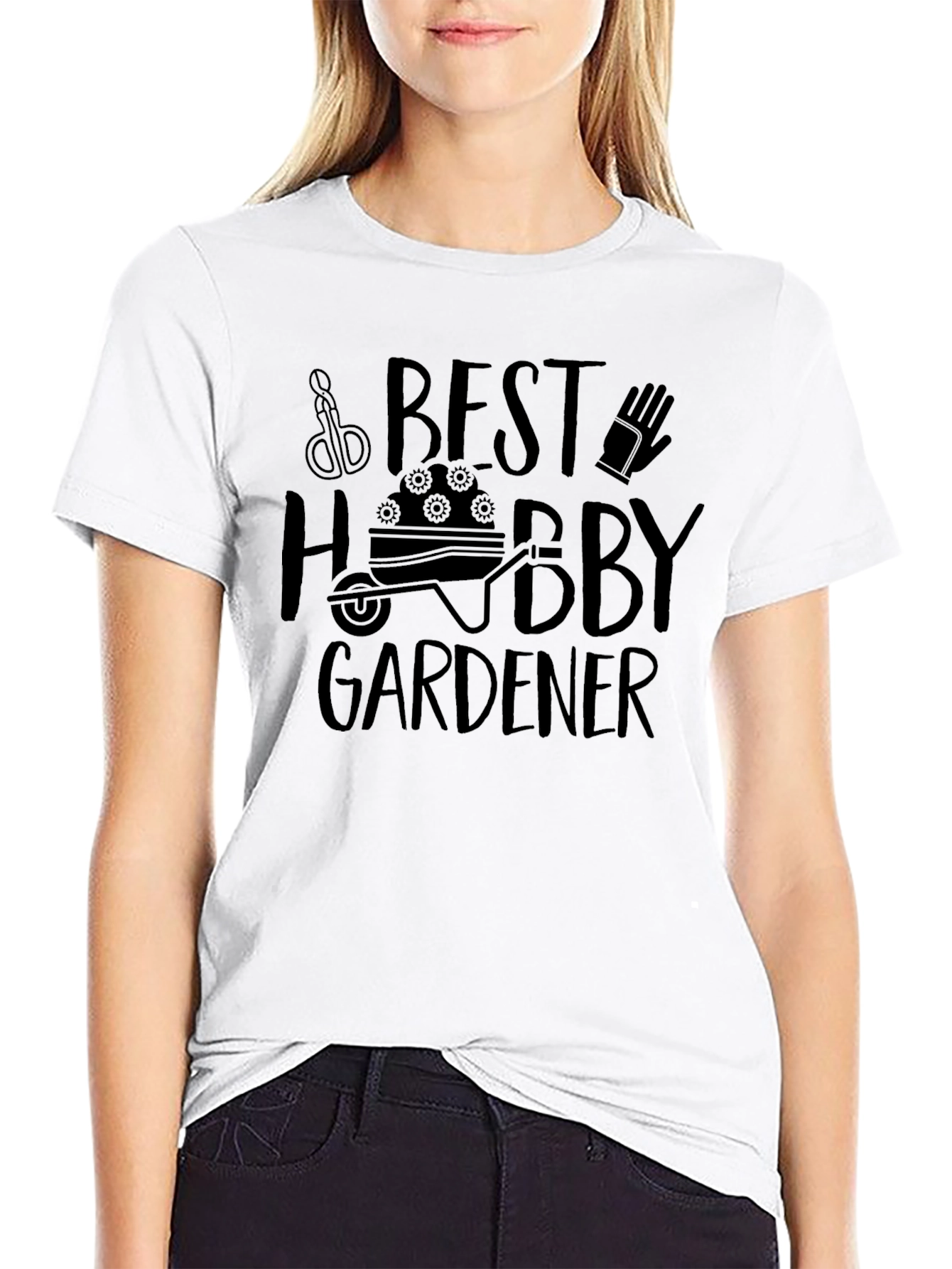 Best Hobby Gardener Graphic T-Shirt