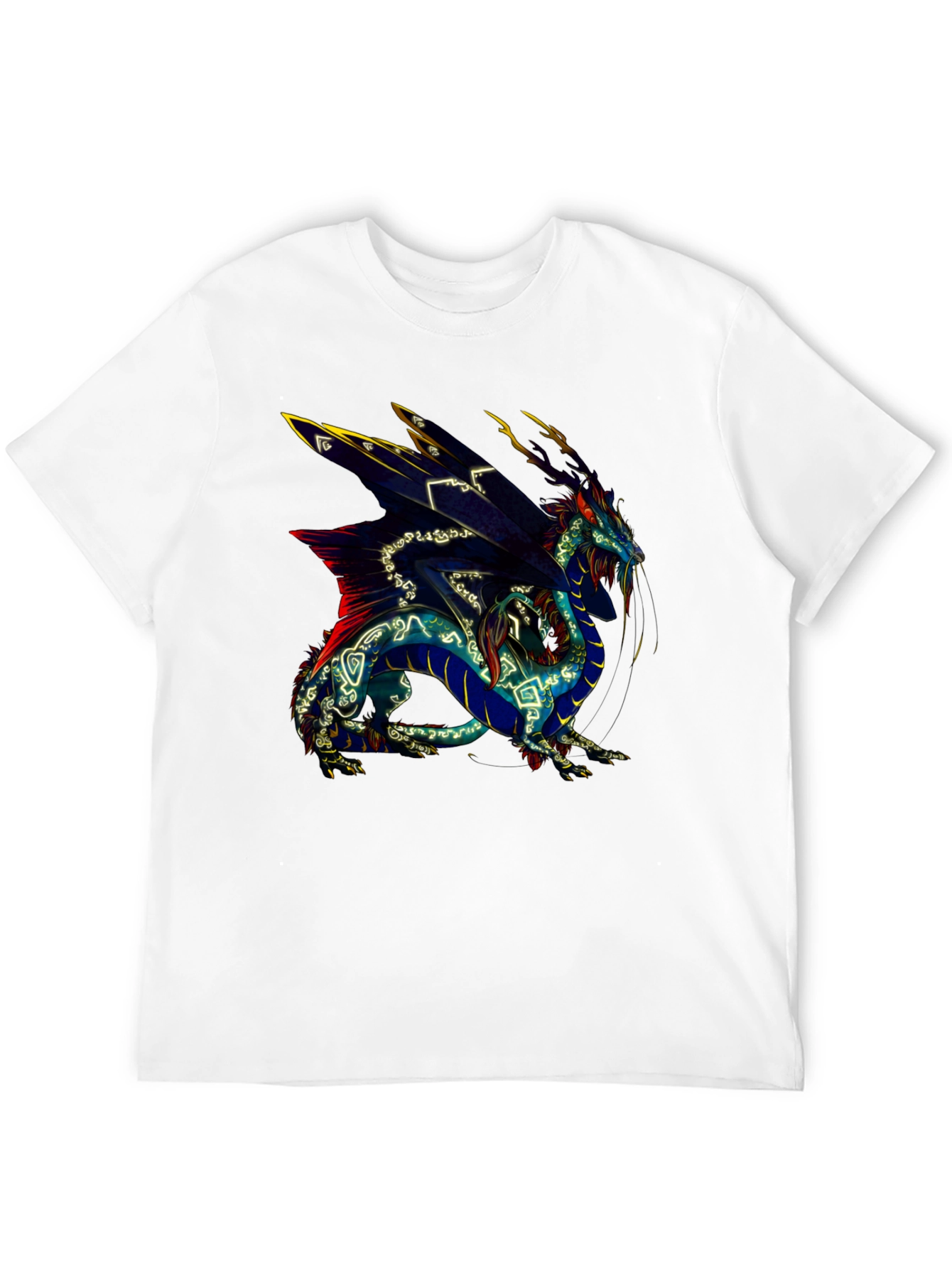 Dragon Graphic Tee - Black