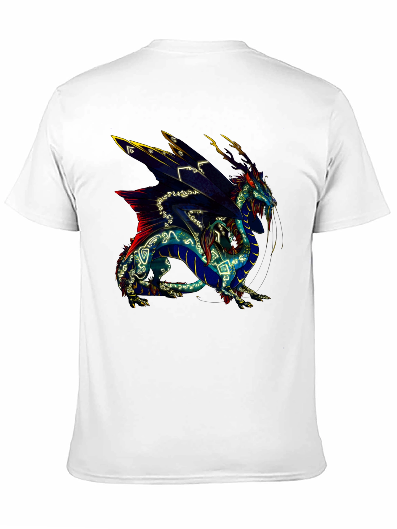 Dragon Graphic Tee - Black