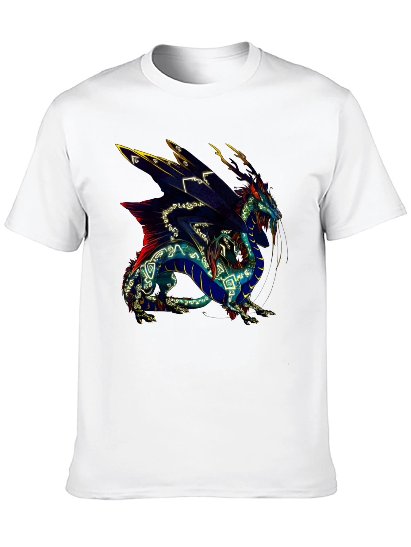 Dragon Graphic Tee - Black