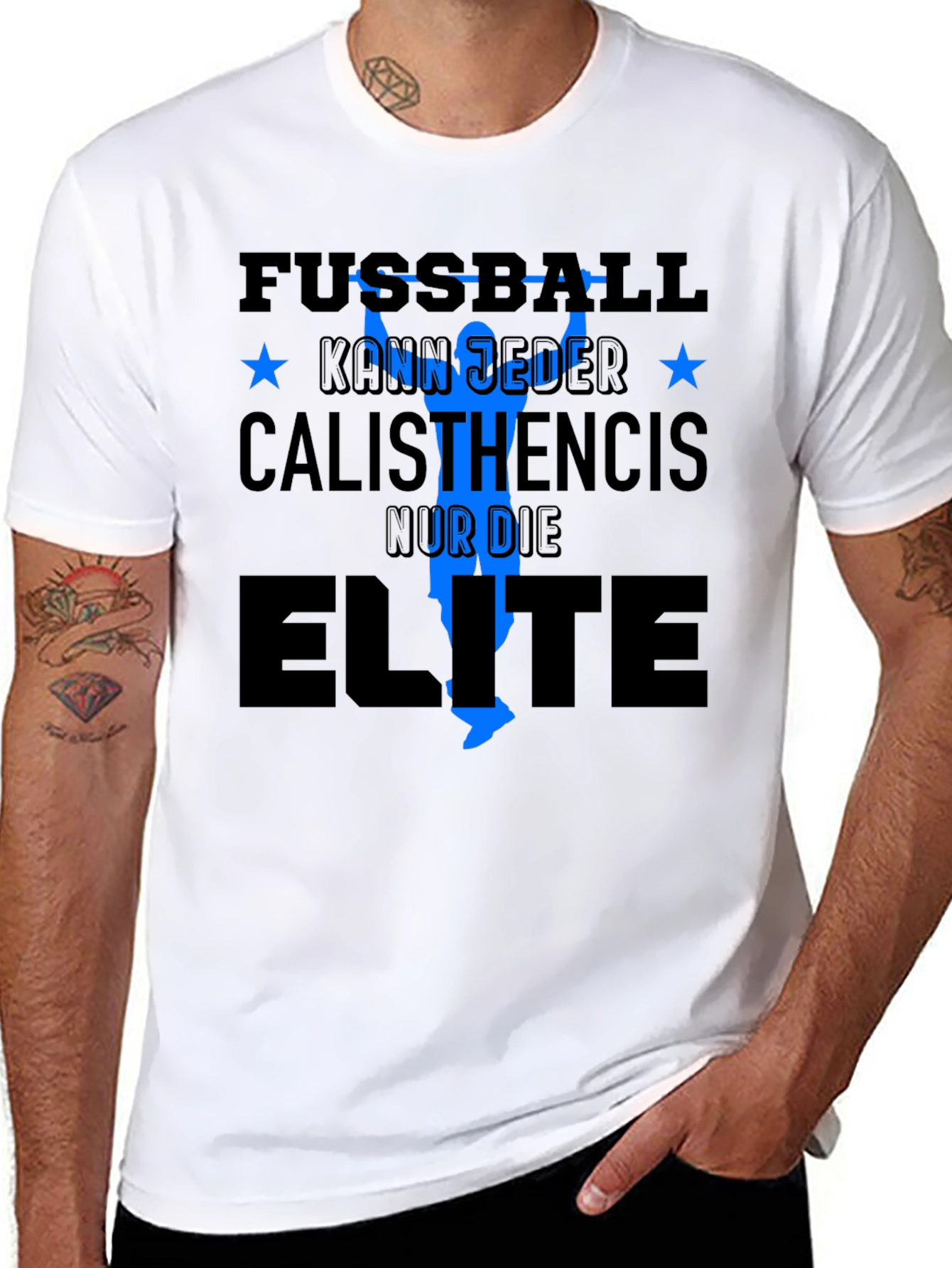 Calisthenics Elite Mens Black T-Shirt