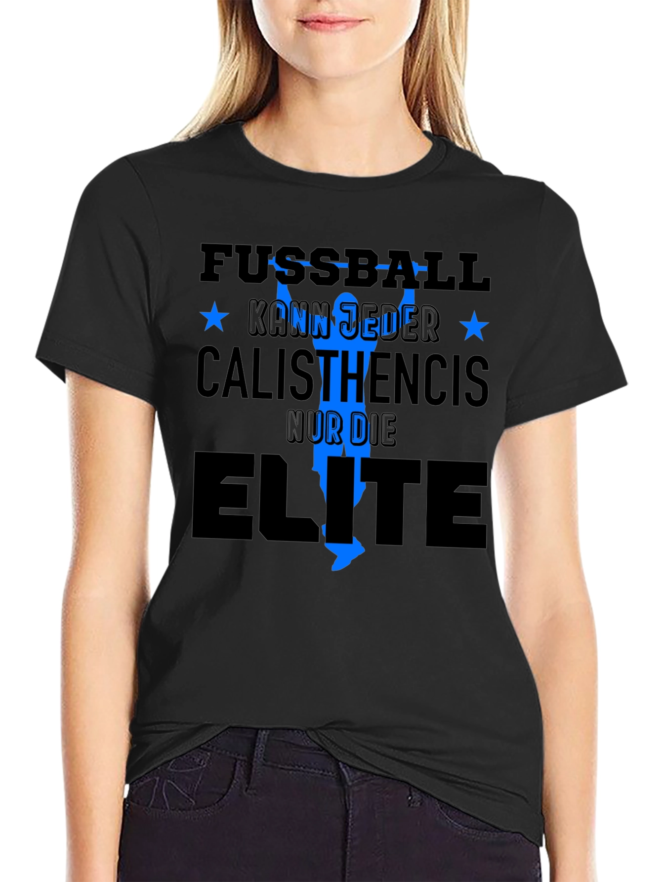 Calisthenics Elite Mens Black T-Shirt