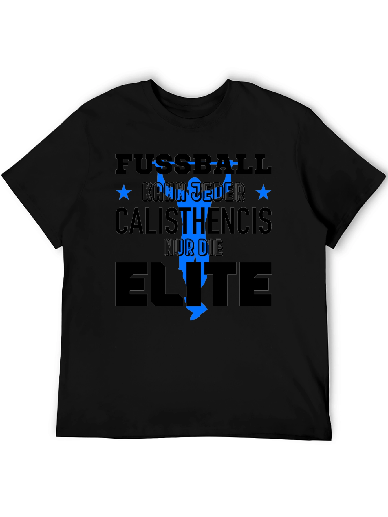 Calisthenics Elite Mens Black T-Shirt