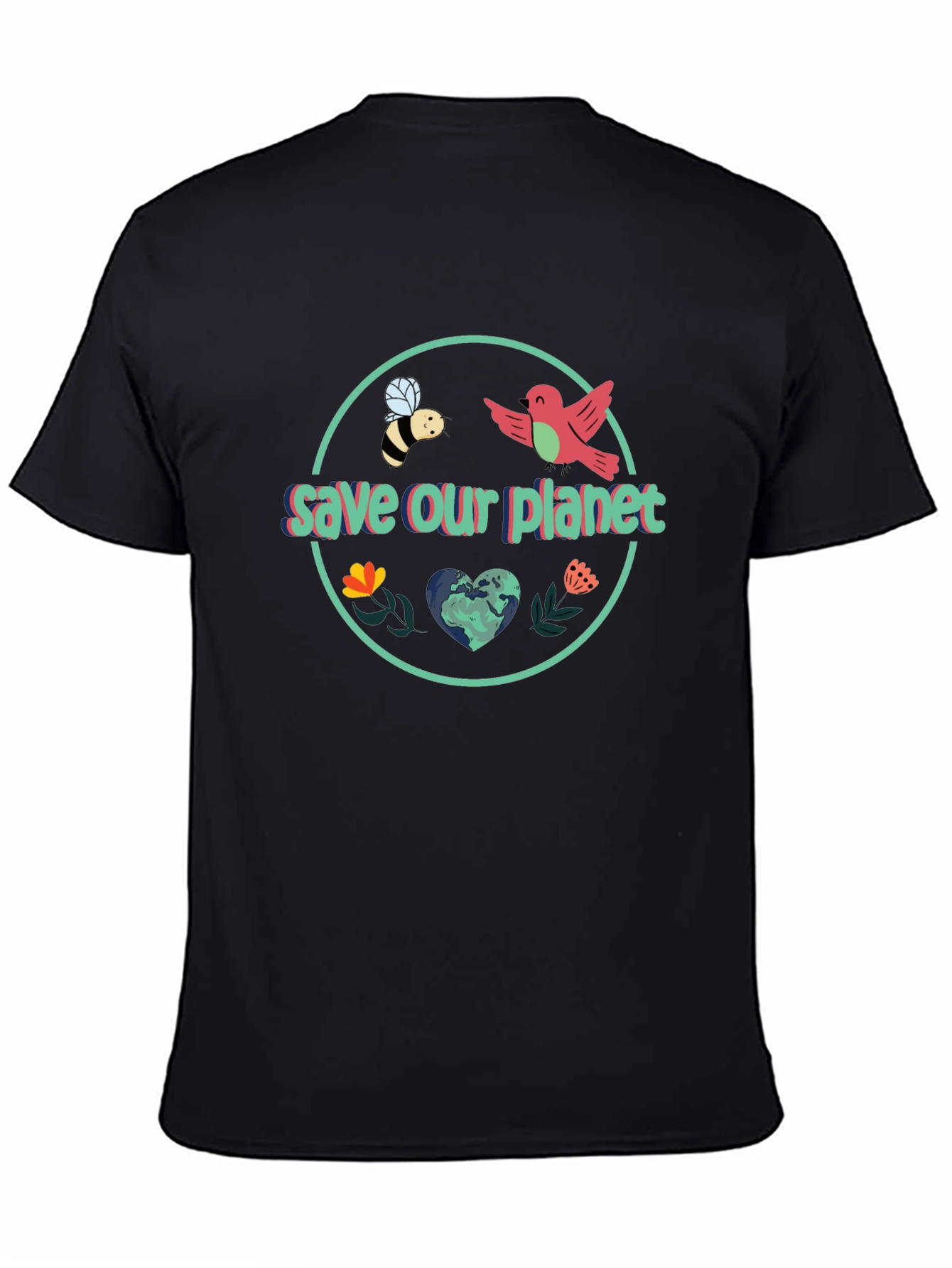 Save Our Planet Graphic T-Shirt