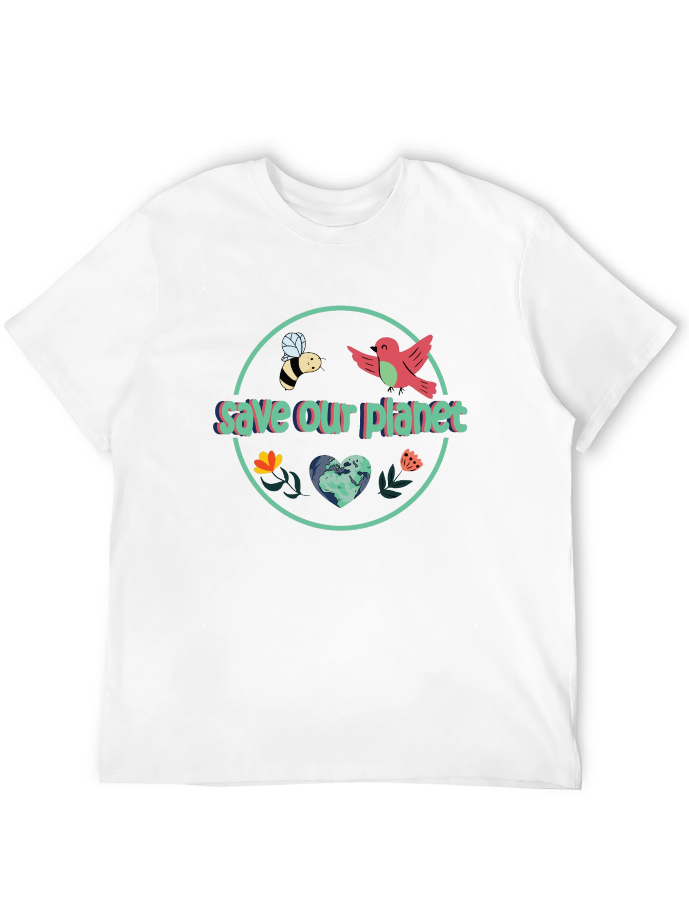 Save Our Planet Graphic T-Shirt
