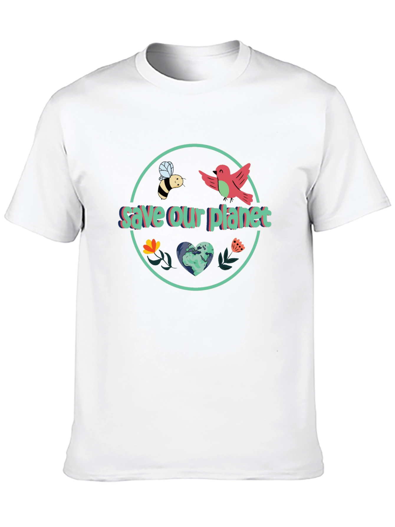 Save Our Planet Graphic T-Shirt