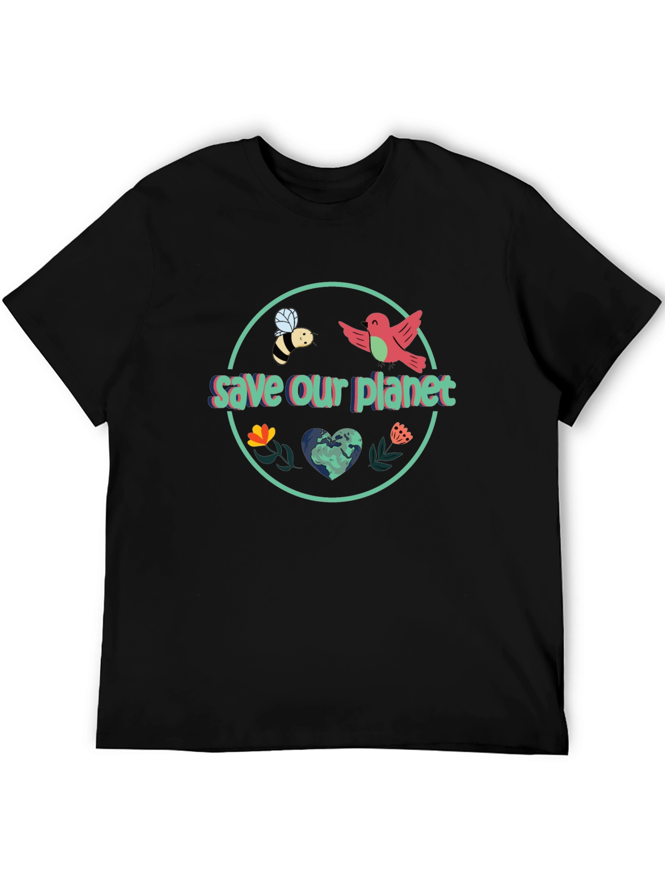 Save Our Planet Graphic T-Shirt