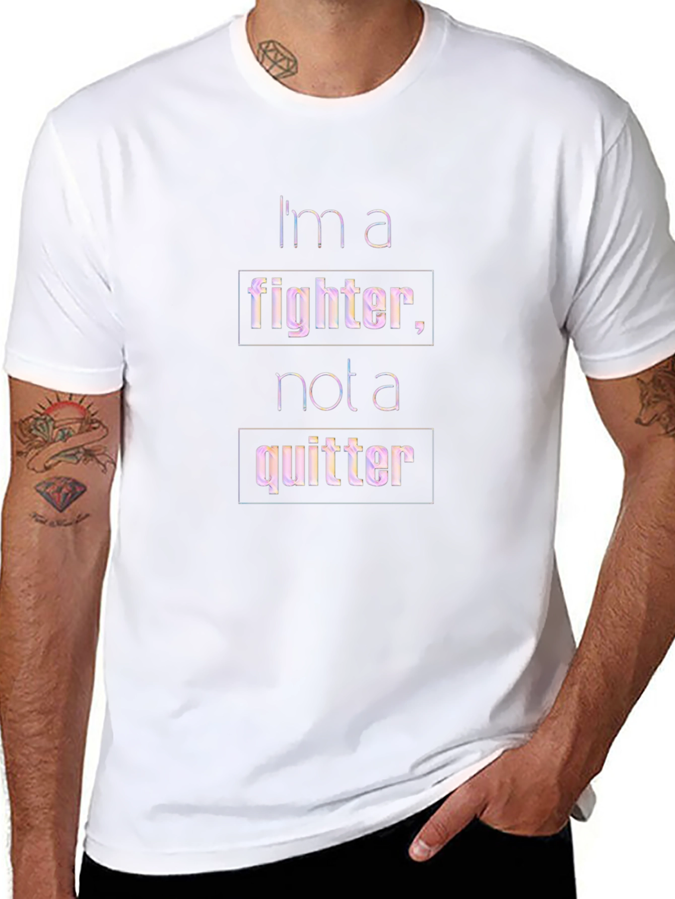 Im a Fighter Not a Quitter T-Shirt