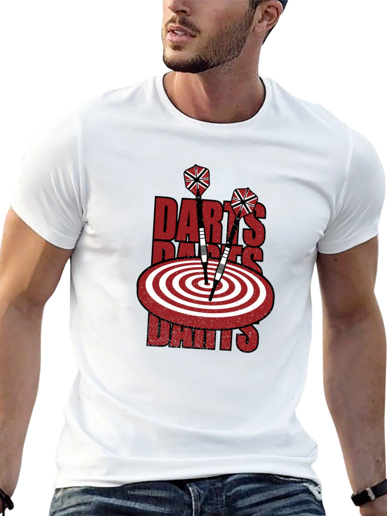 Darts T-Shirt - Dartboard Design