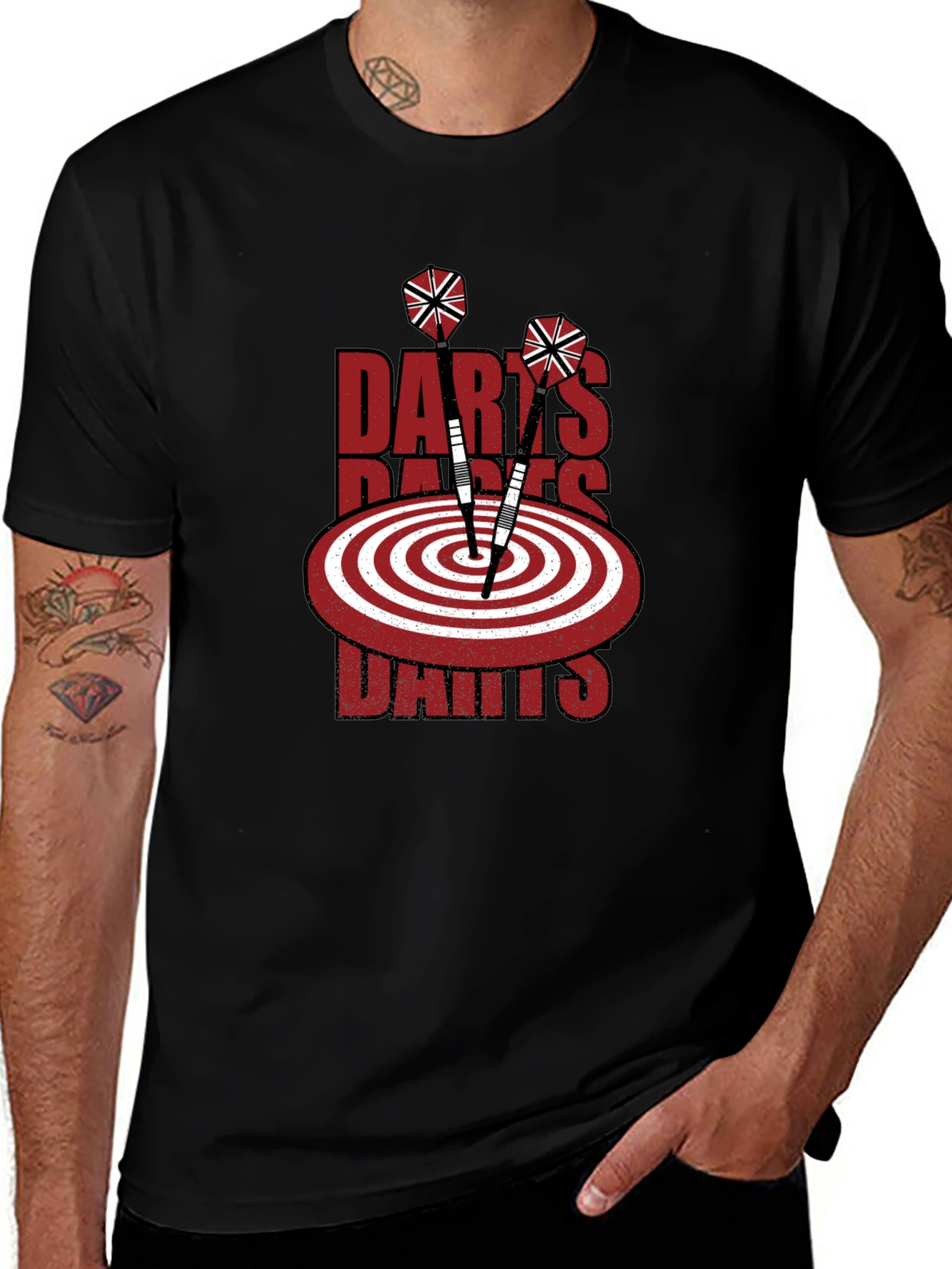 Darts T-Shirt - Dartboard Design