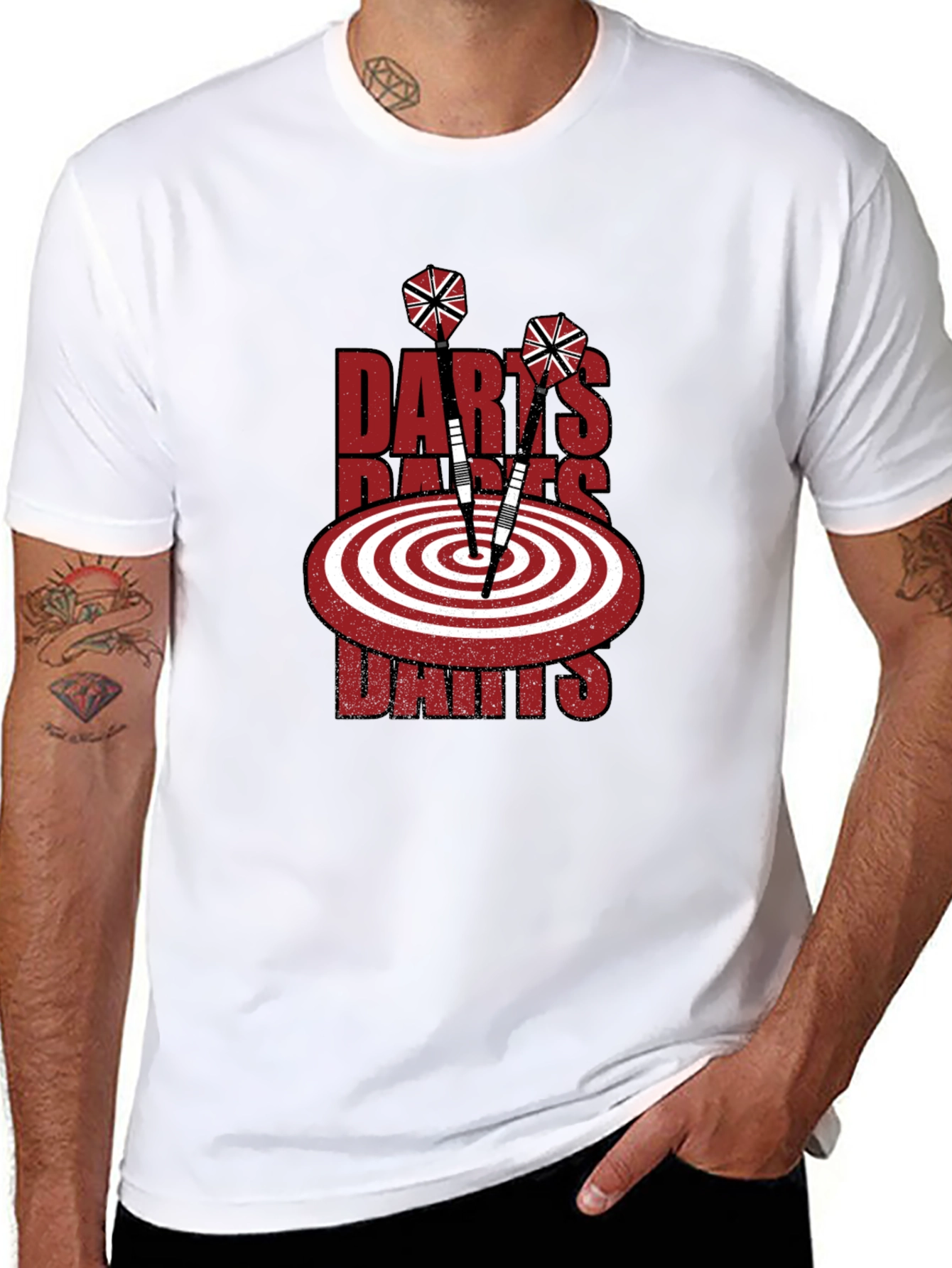 Darts T-Shirt - Dartboard Design