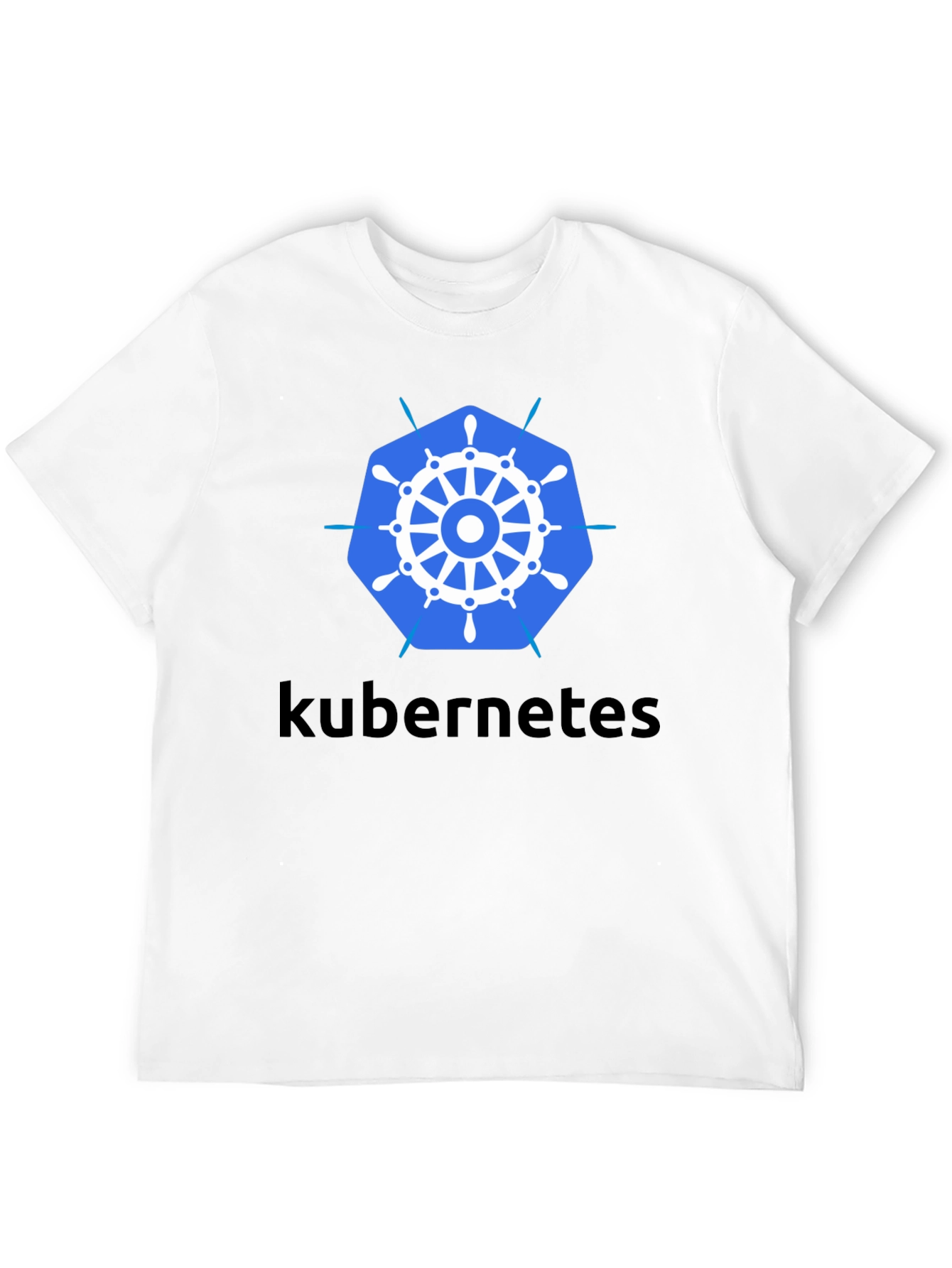 Kubernetes T-Shirt - Black Cotton Blend Tee