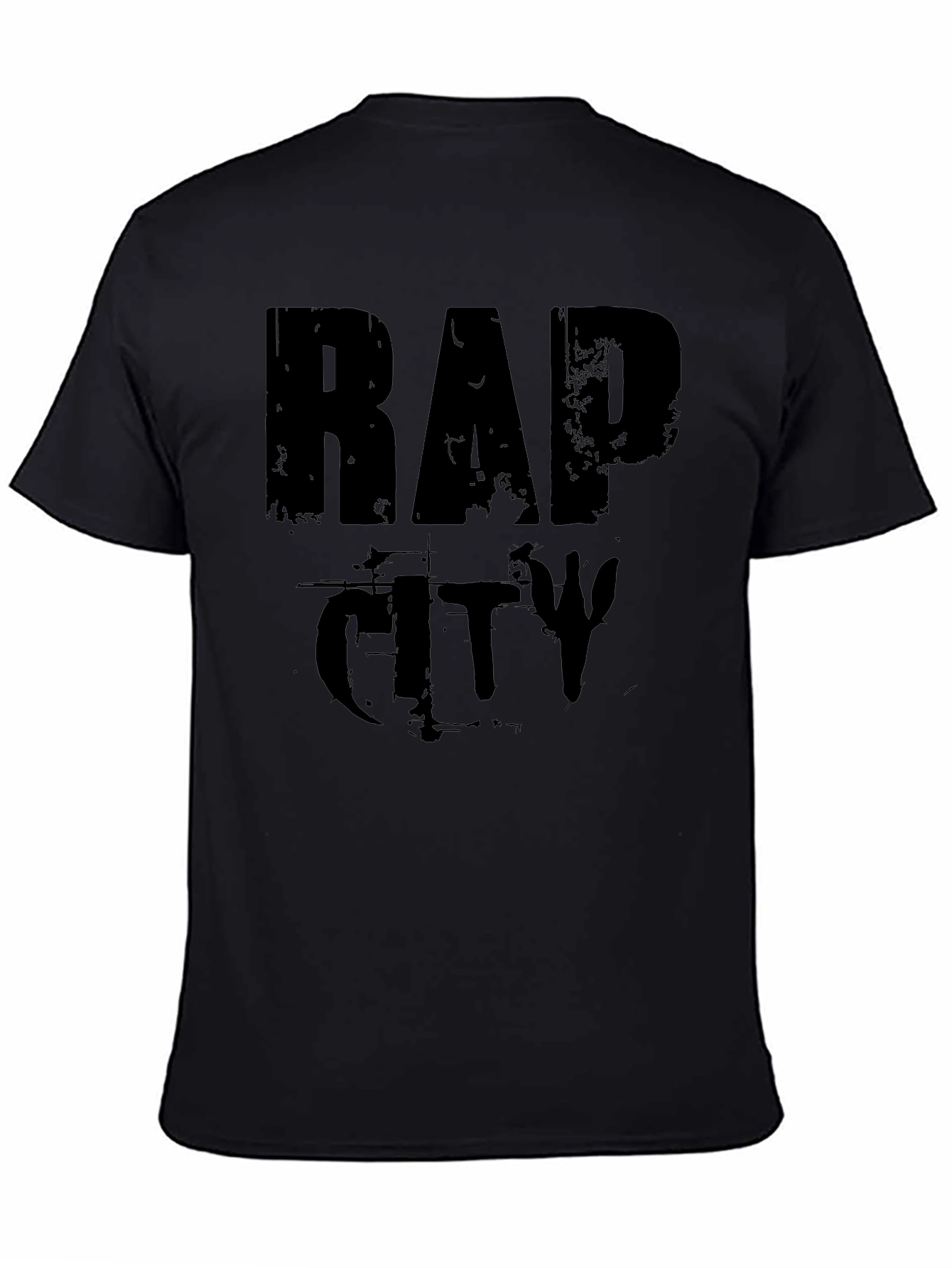 Rap City Graphic Tee - Black