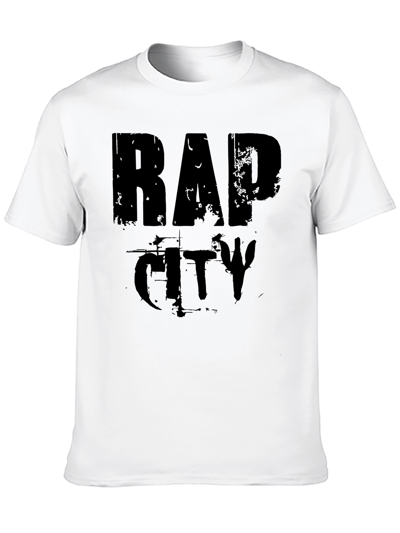 Rap City Graphic Tee - Black