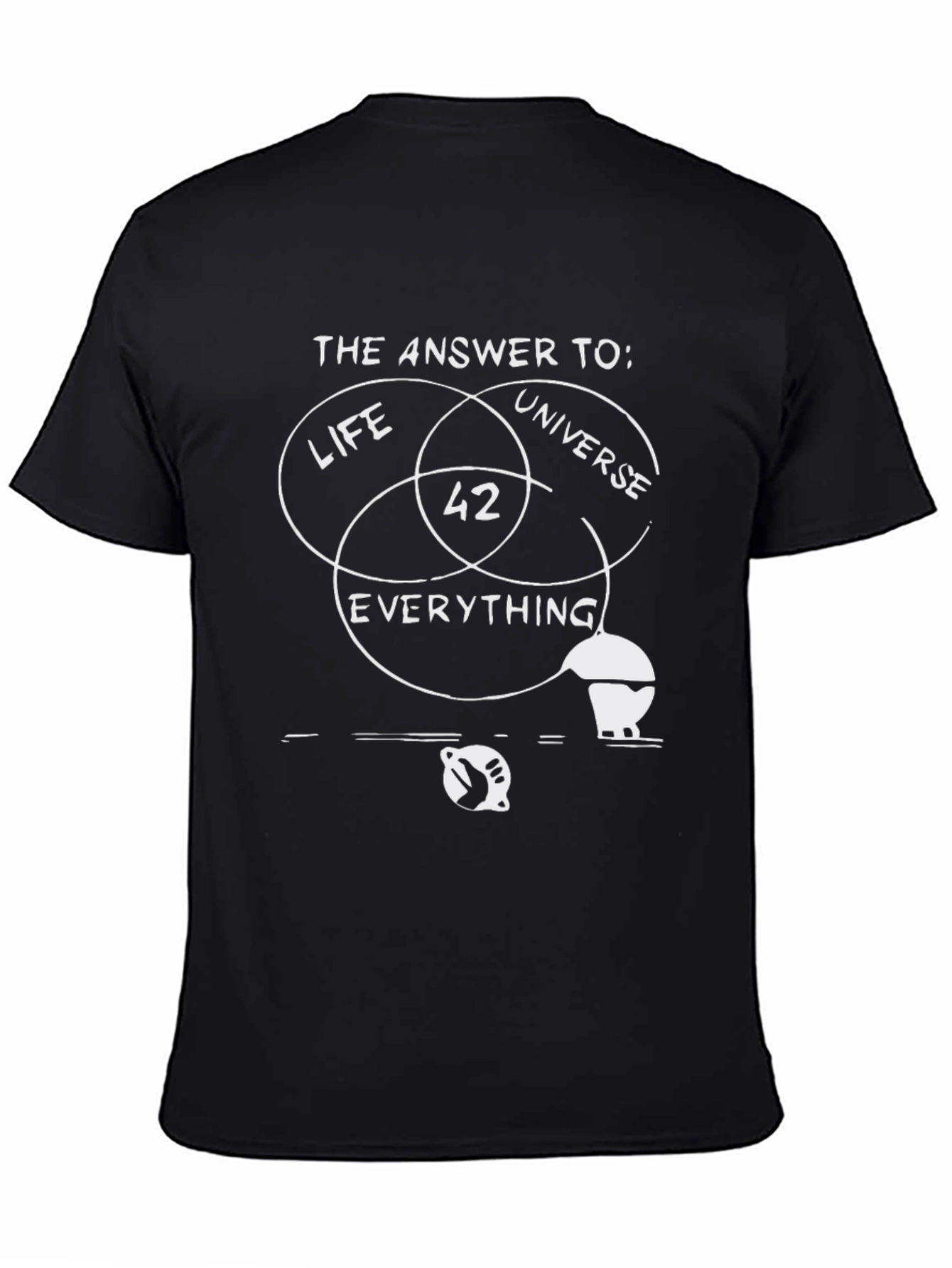 The Answer is 42 Mens Graphic Tee