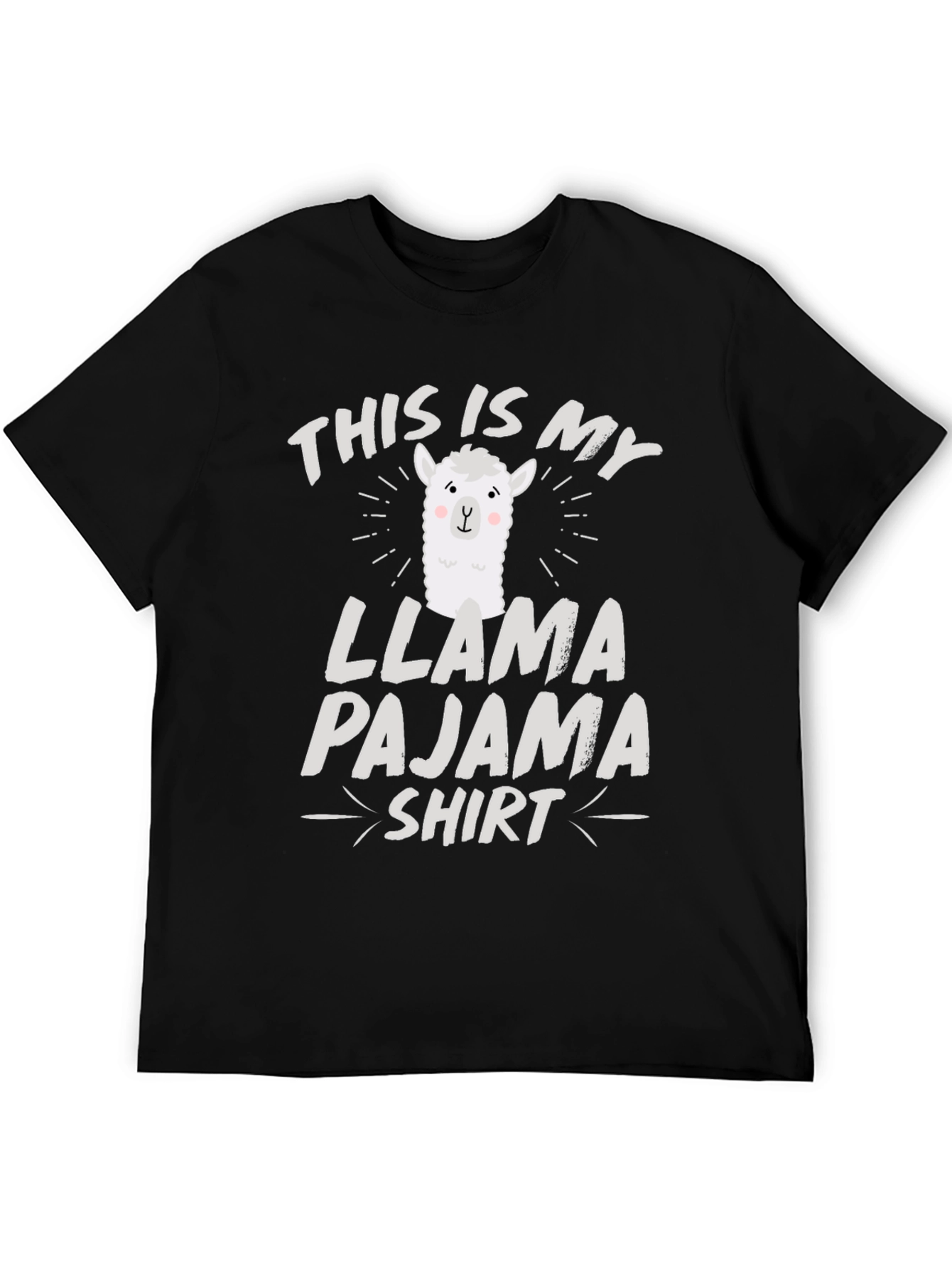 Llama Pajama Shirt - Funny Graphic Tee