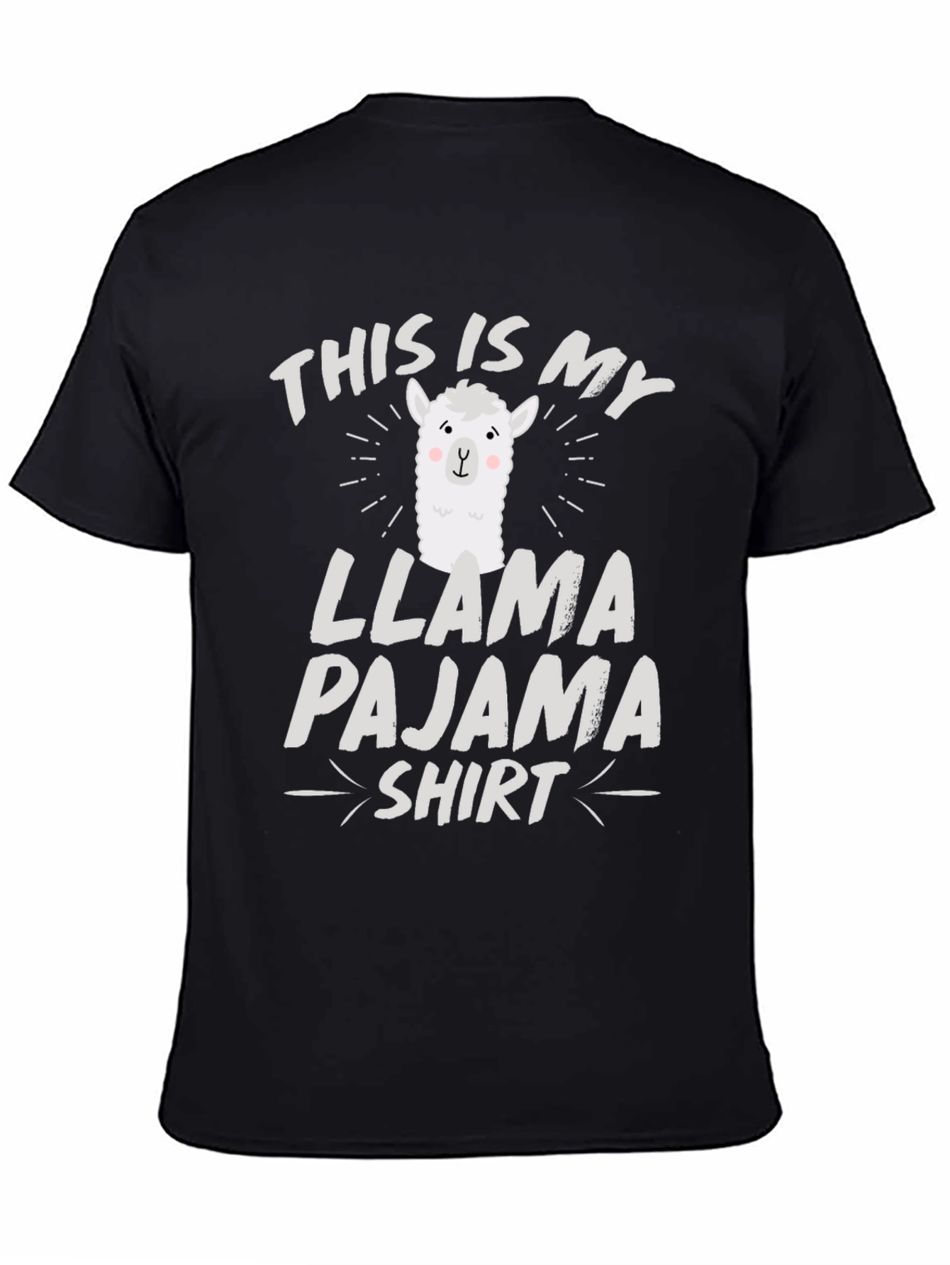 Llama Pajama Shirt - Funny Graphic Tee