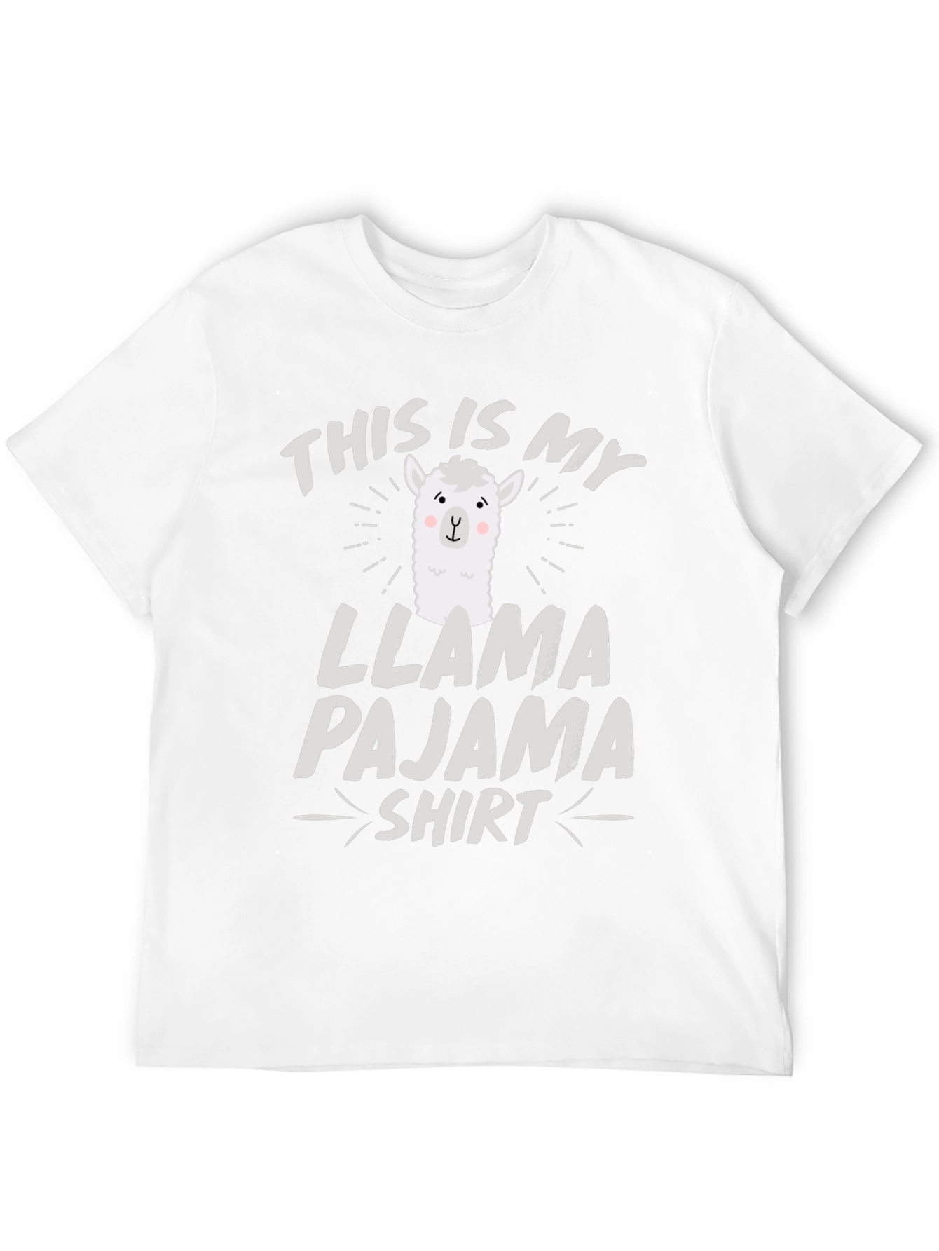 Llama Pajama Shirt - Funny Graphic Tee