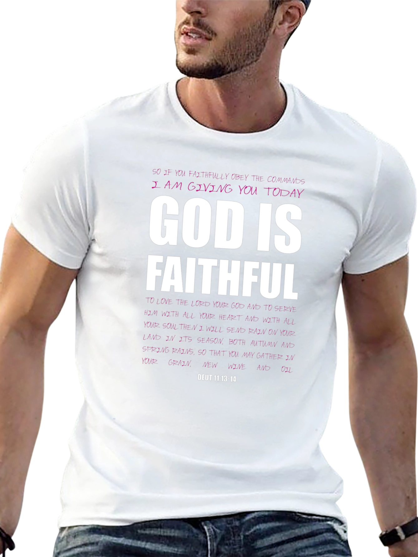 God Is Faithful Christian T-Shirt