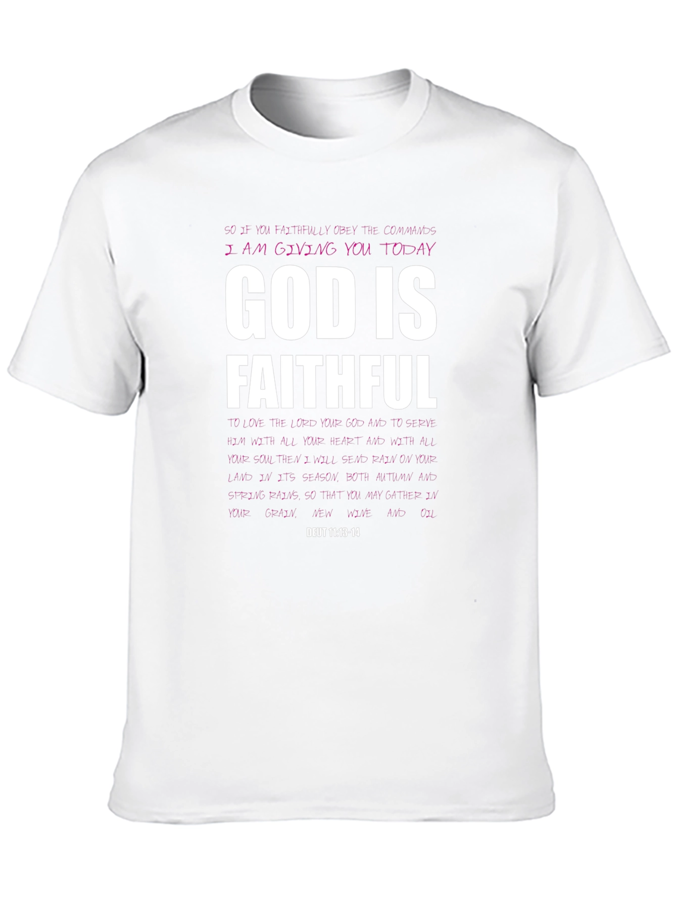 God Is Faithful Christian T-Shirt