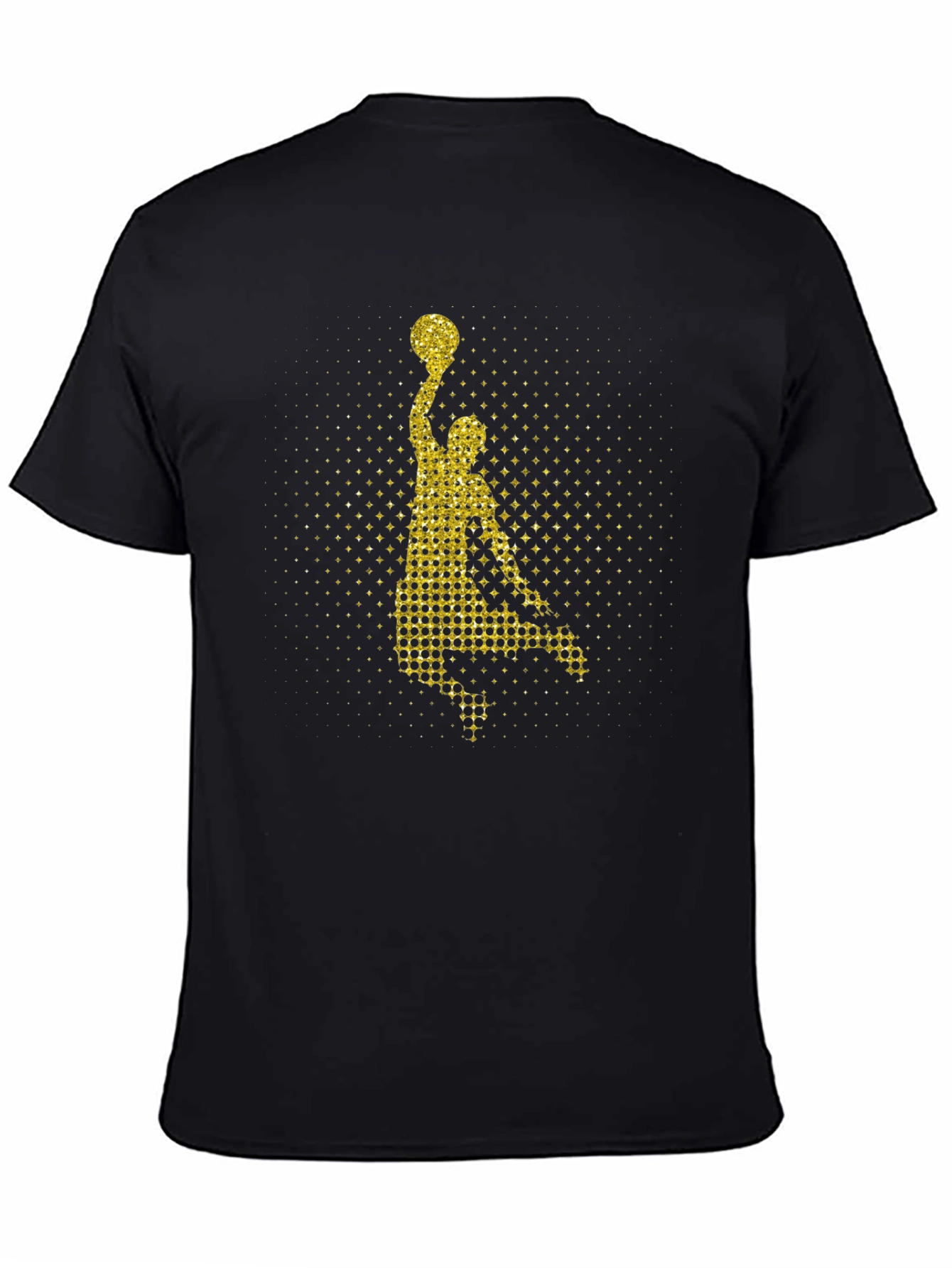 Basketball Player Graphic Tee - Stylish Mens T-Shirt