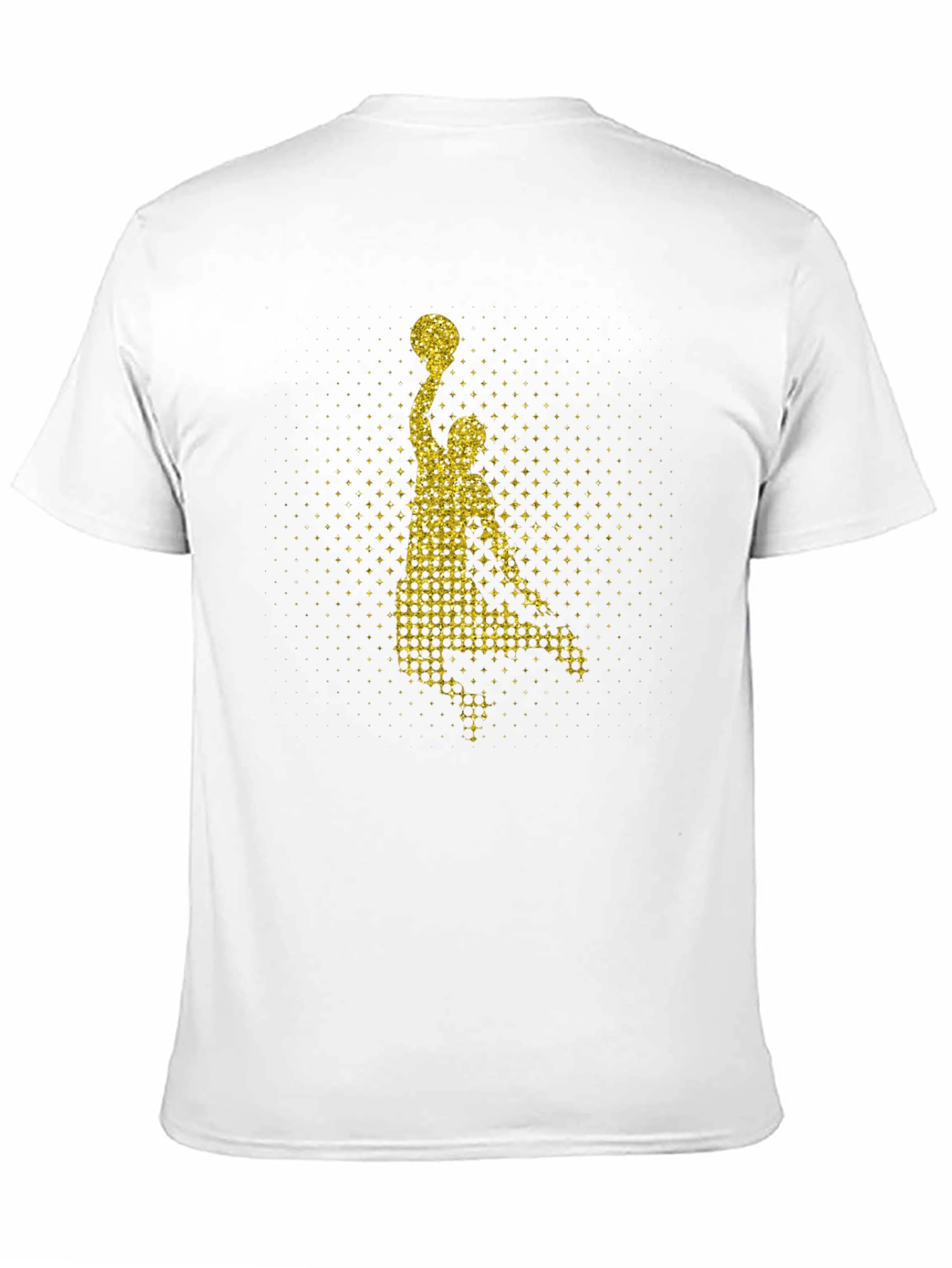 Basketball Player Graphic Tee - Stylish Mens T-Shirt