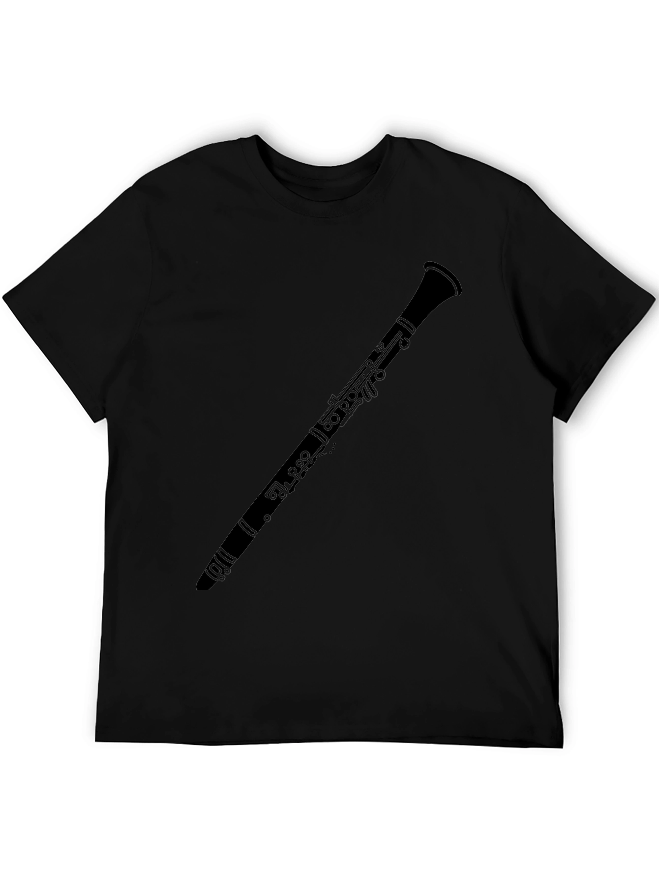 Clarinet Graphic Tee - Music Lover Shirt