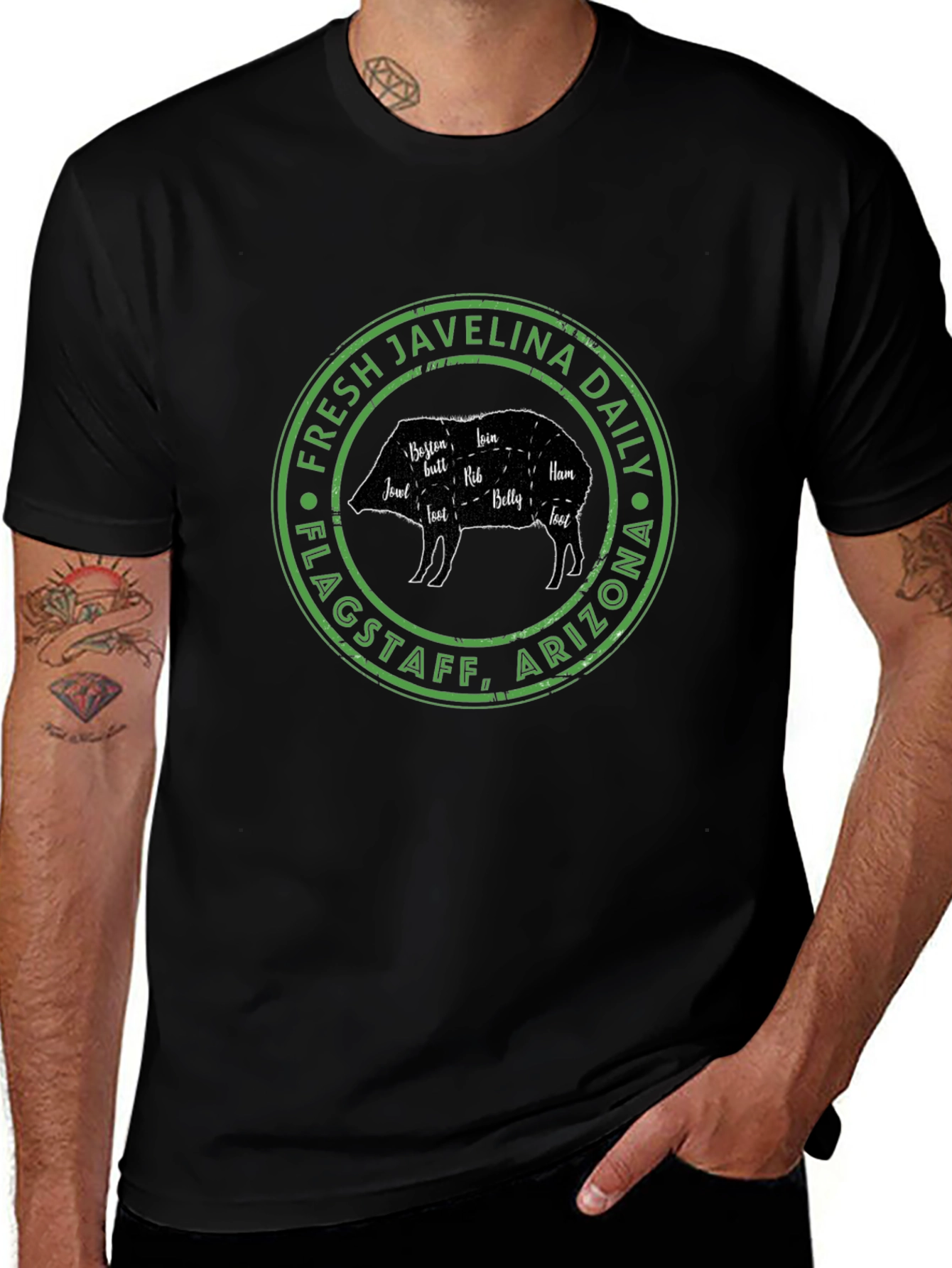 Fresh Javelina Daily T-Shirt - Flagstaff Arizona