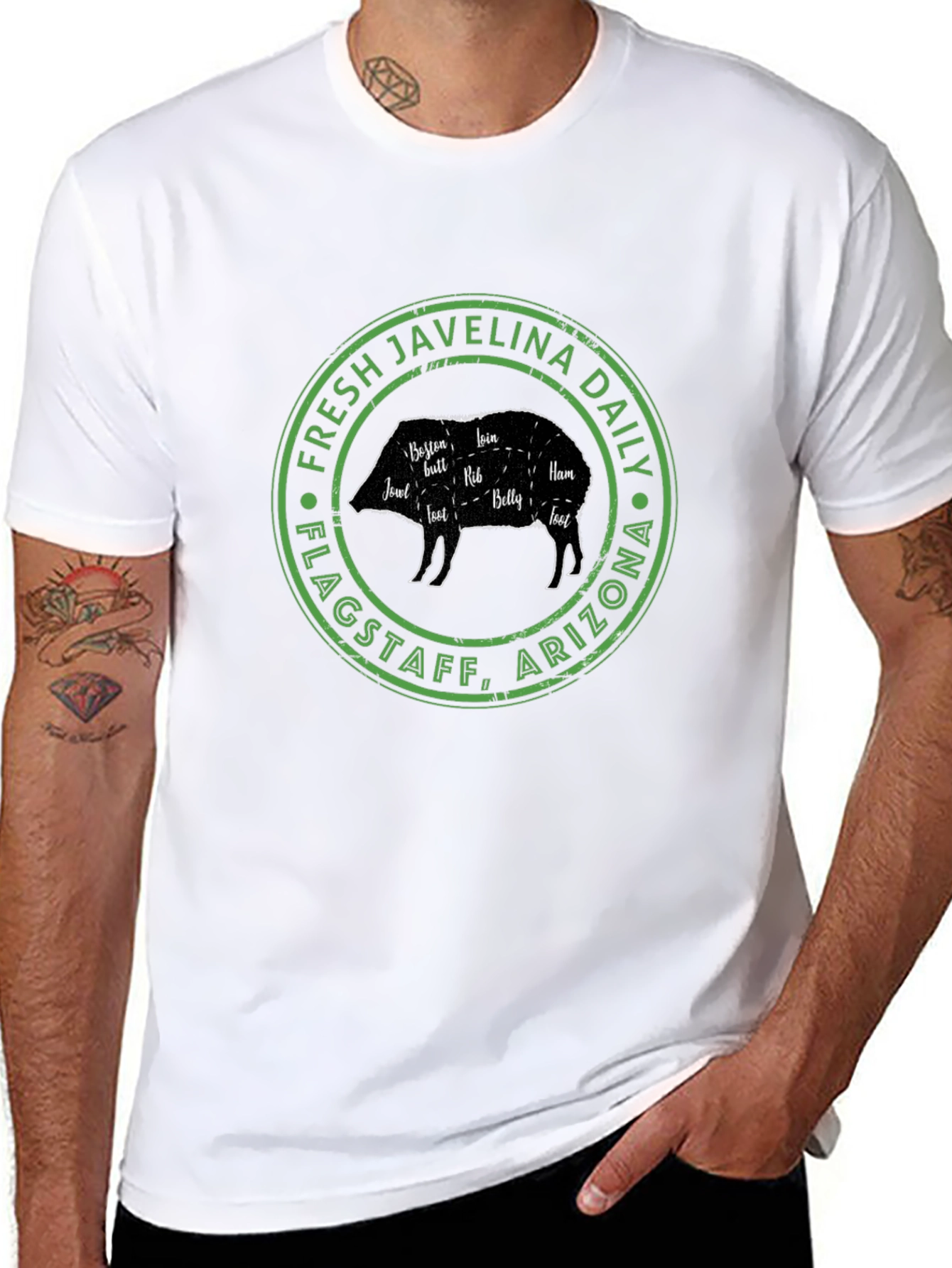 Fresh Javelina Daily T-Shirt - Flagstaff Arizona