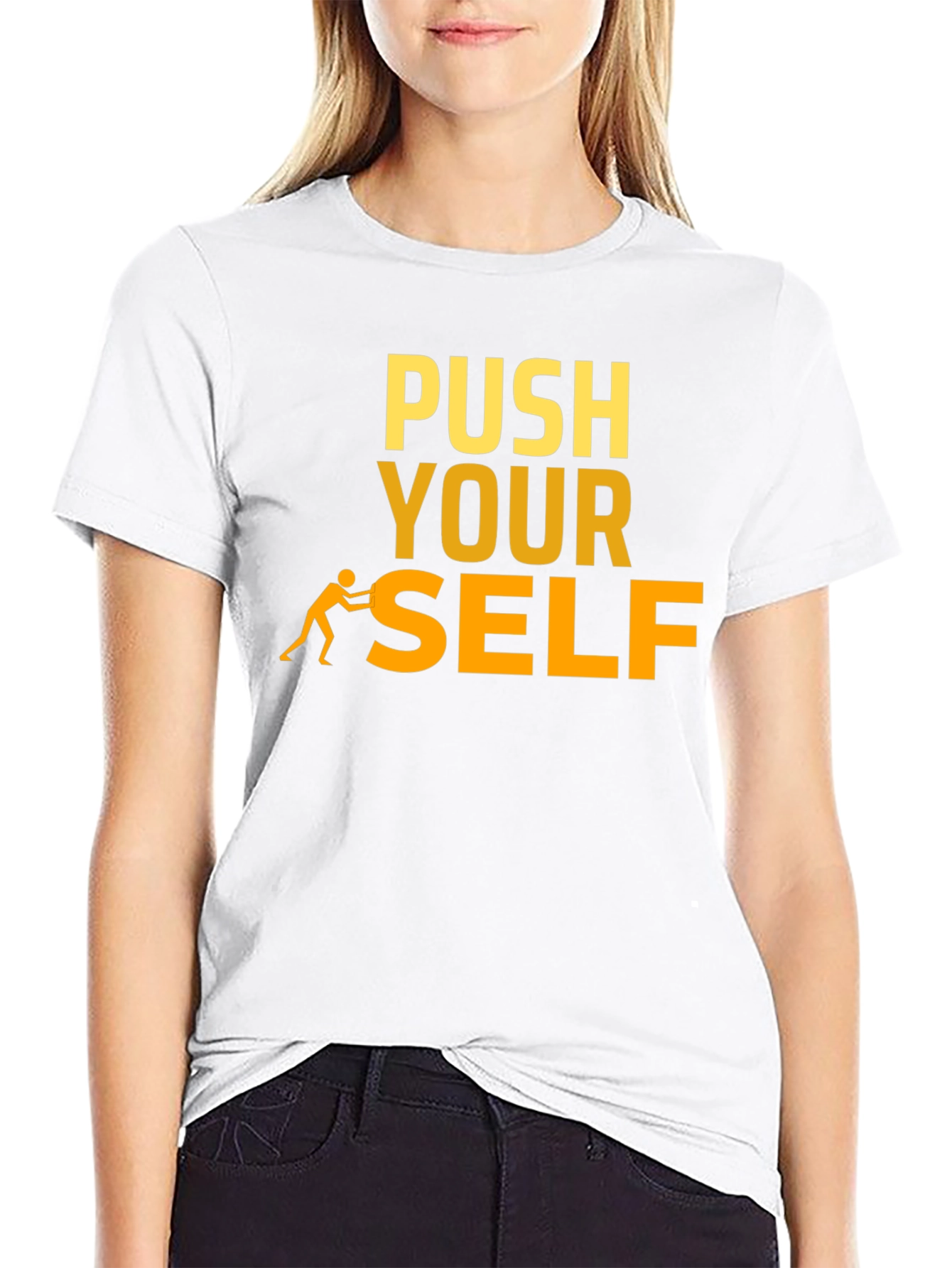 Push Yourself Graphic T-Shirt