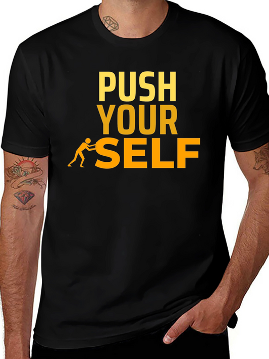 Push Yourself Graphic T-Shirt